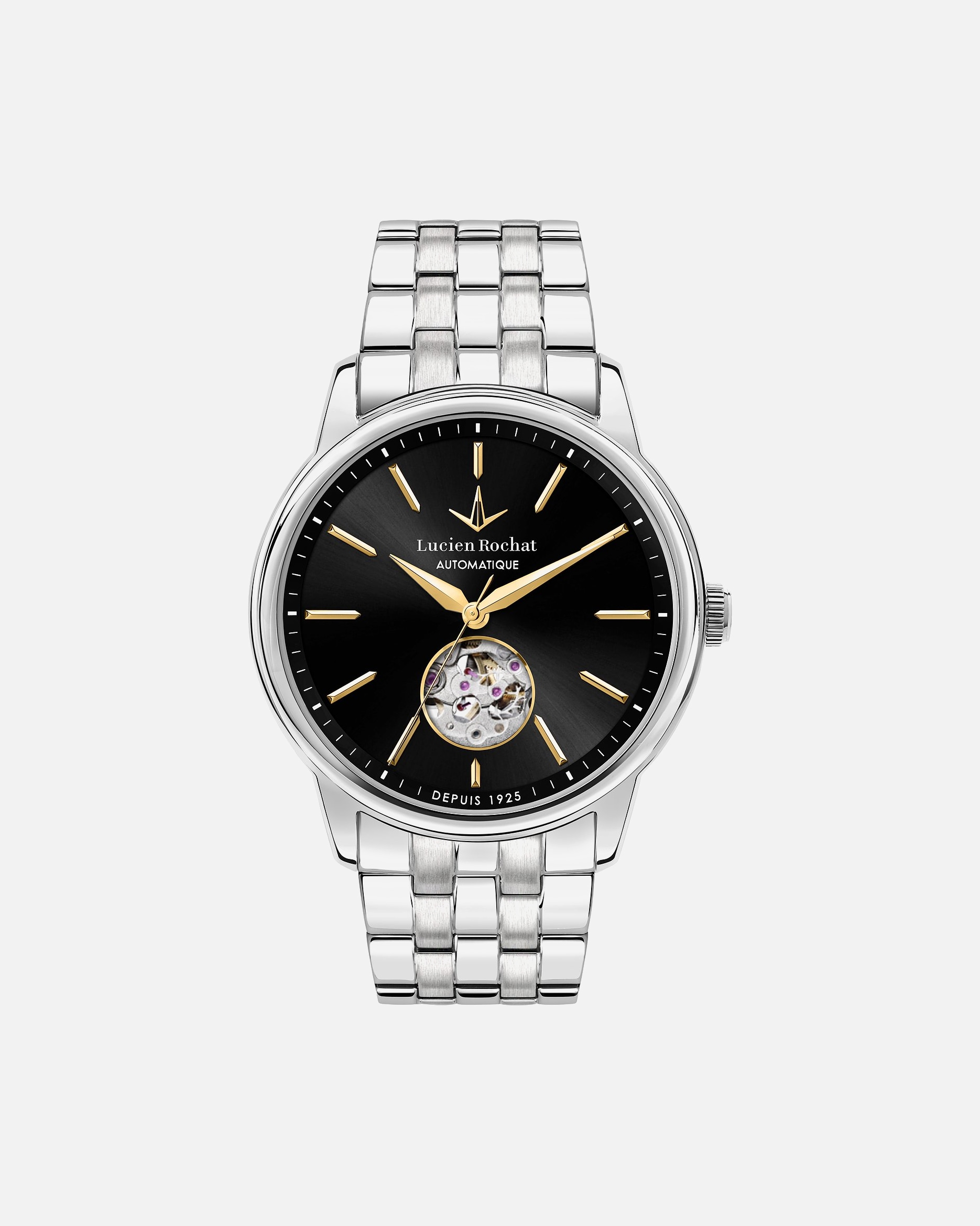 Uhr für Männlich Uhren-Set inkl. Wechselarmband Edelstahl silber