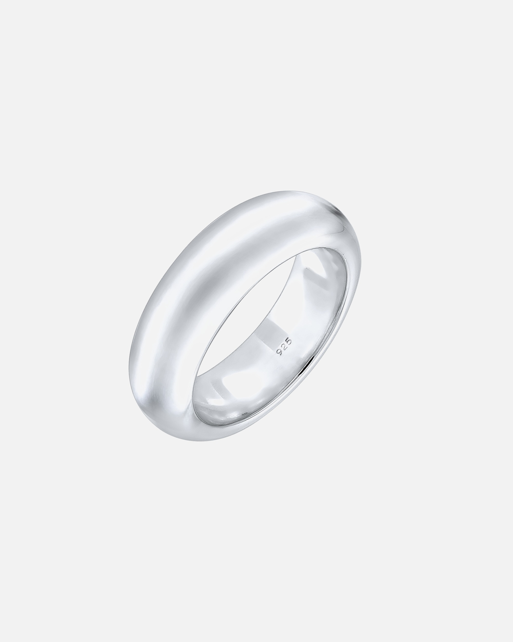 Ring für Weiblich Elli PREMIUM Bandring Modern Statement Blogger Trend 925 Silber 58