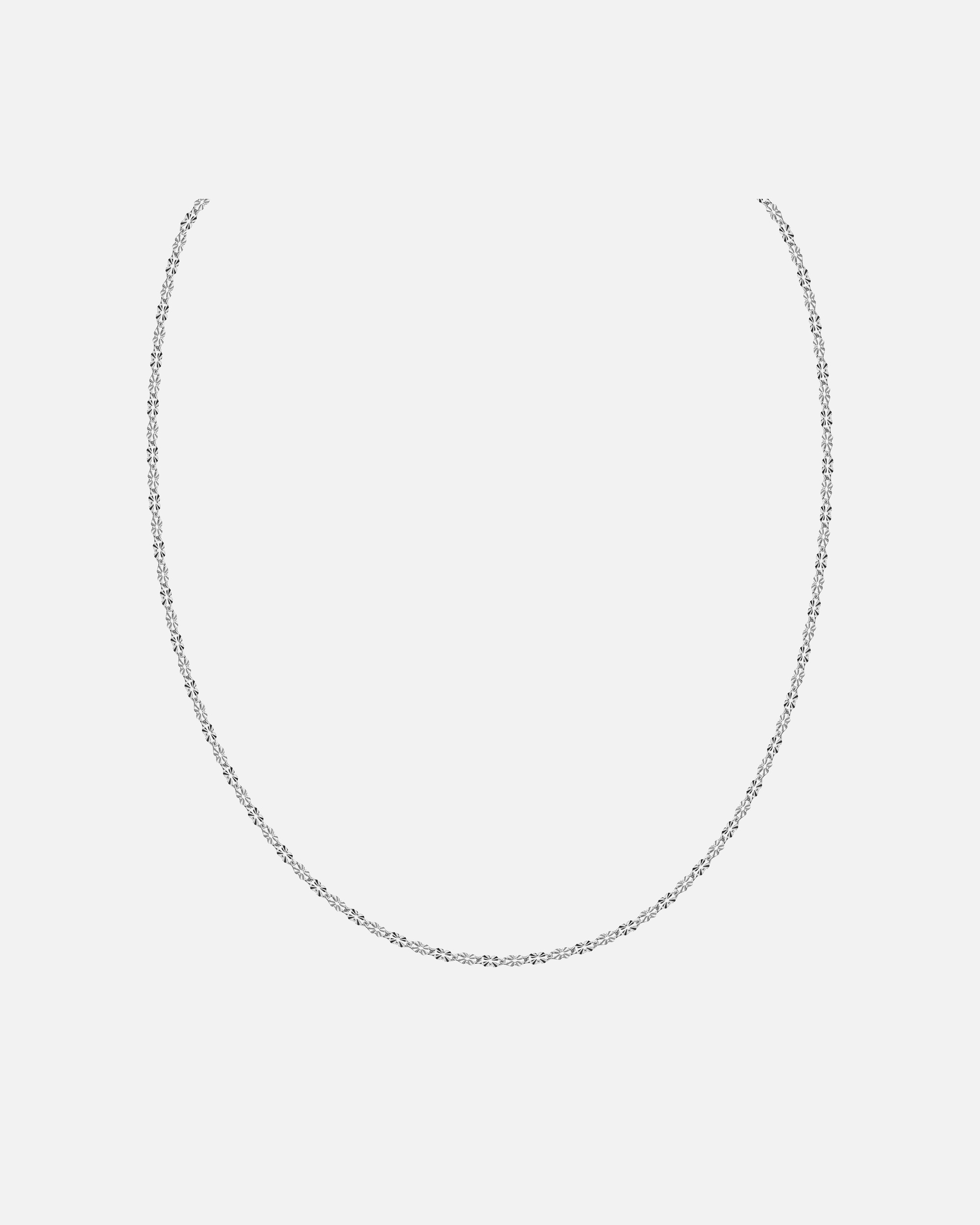 Kette für Weiblich Celesta Collier 925 Silber rhodiniert 925/- Sterling Silber 45cm