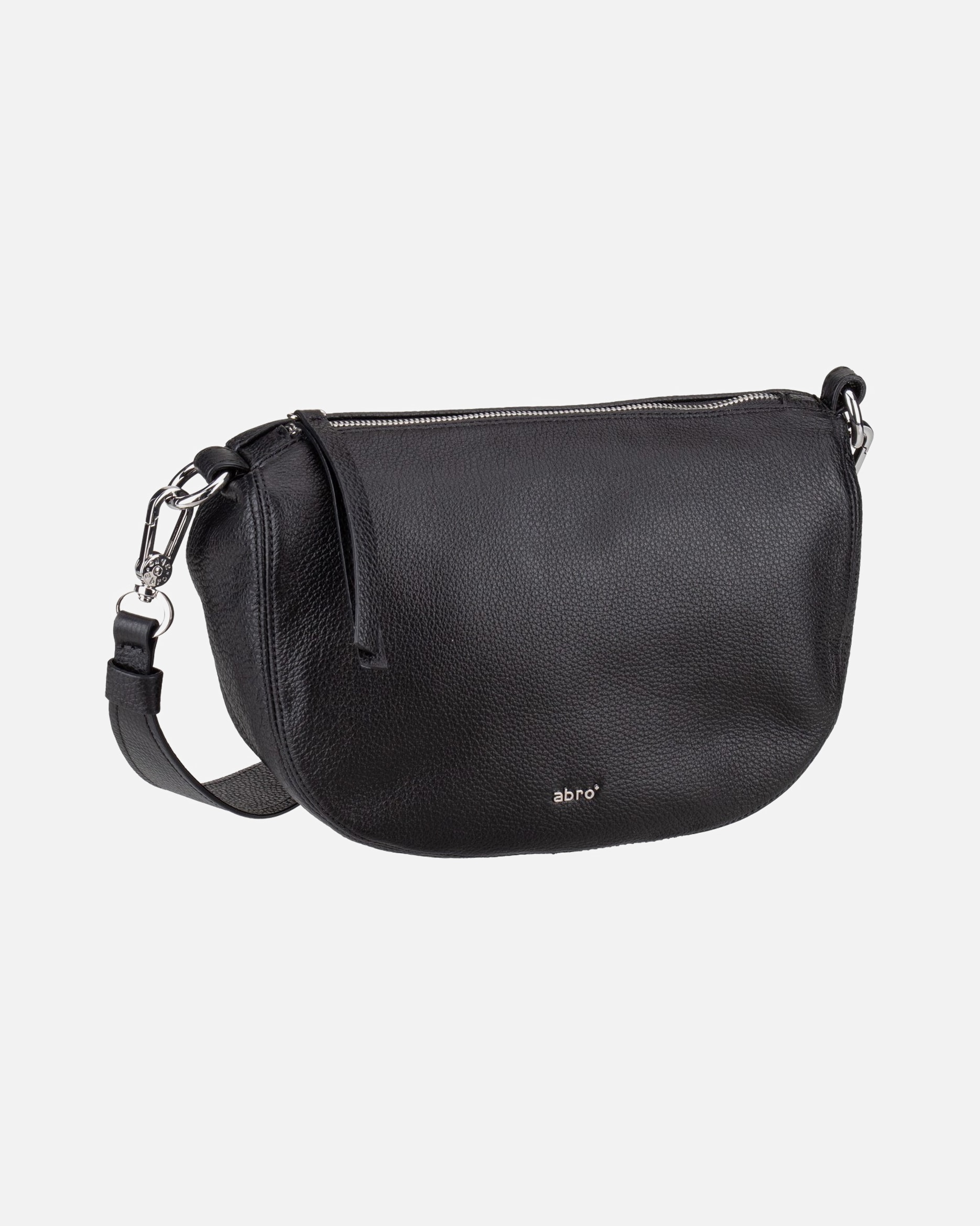 Rucksack für Weiblich abro Bodybag Mina Black/Nickel