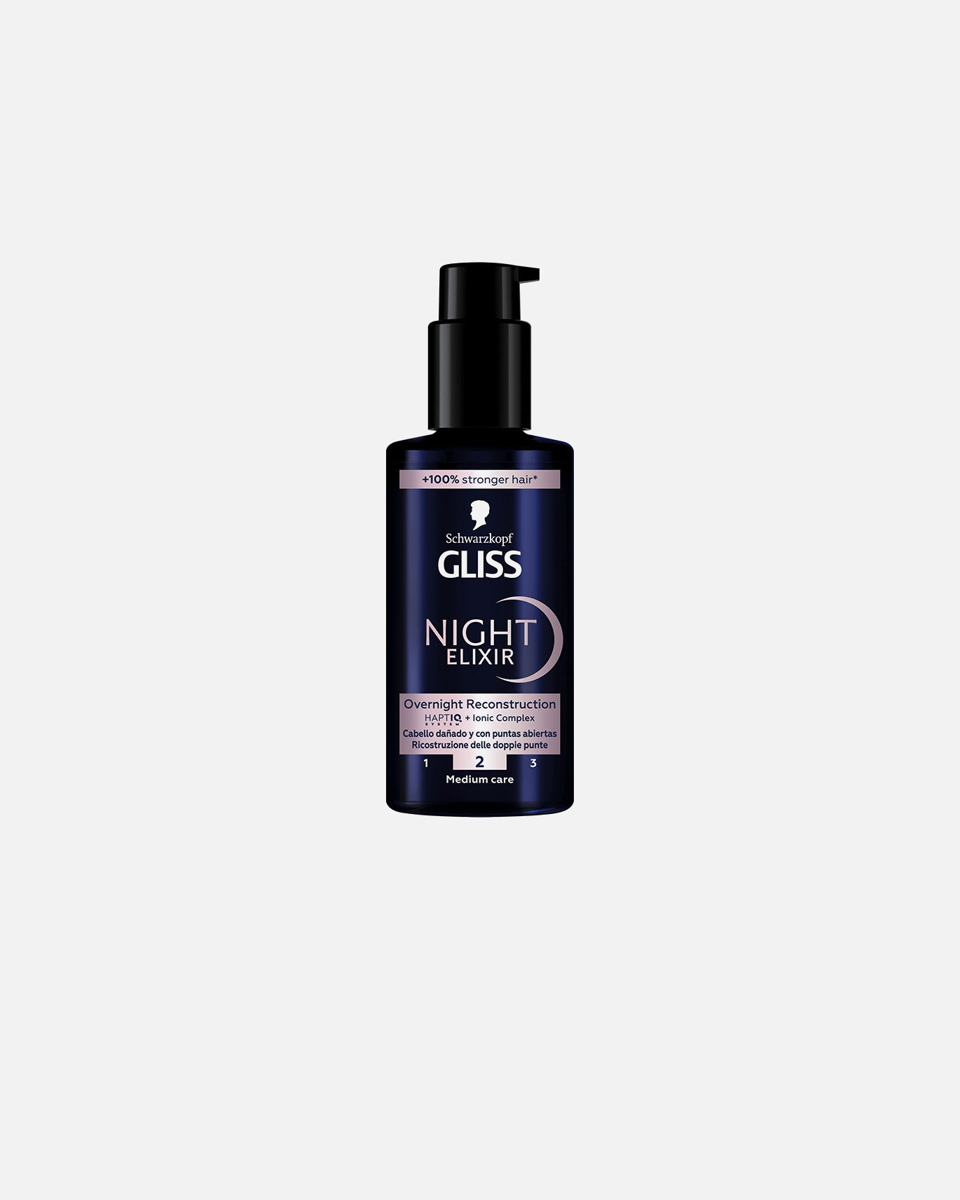 Haarkur für Unisex Schwarzkopf GLISS NIGHT ELIXIR Spliss-Serum 100 ml