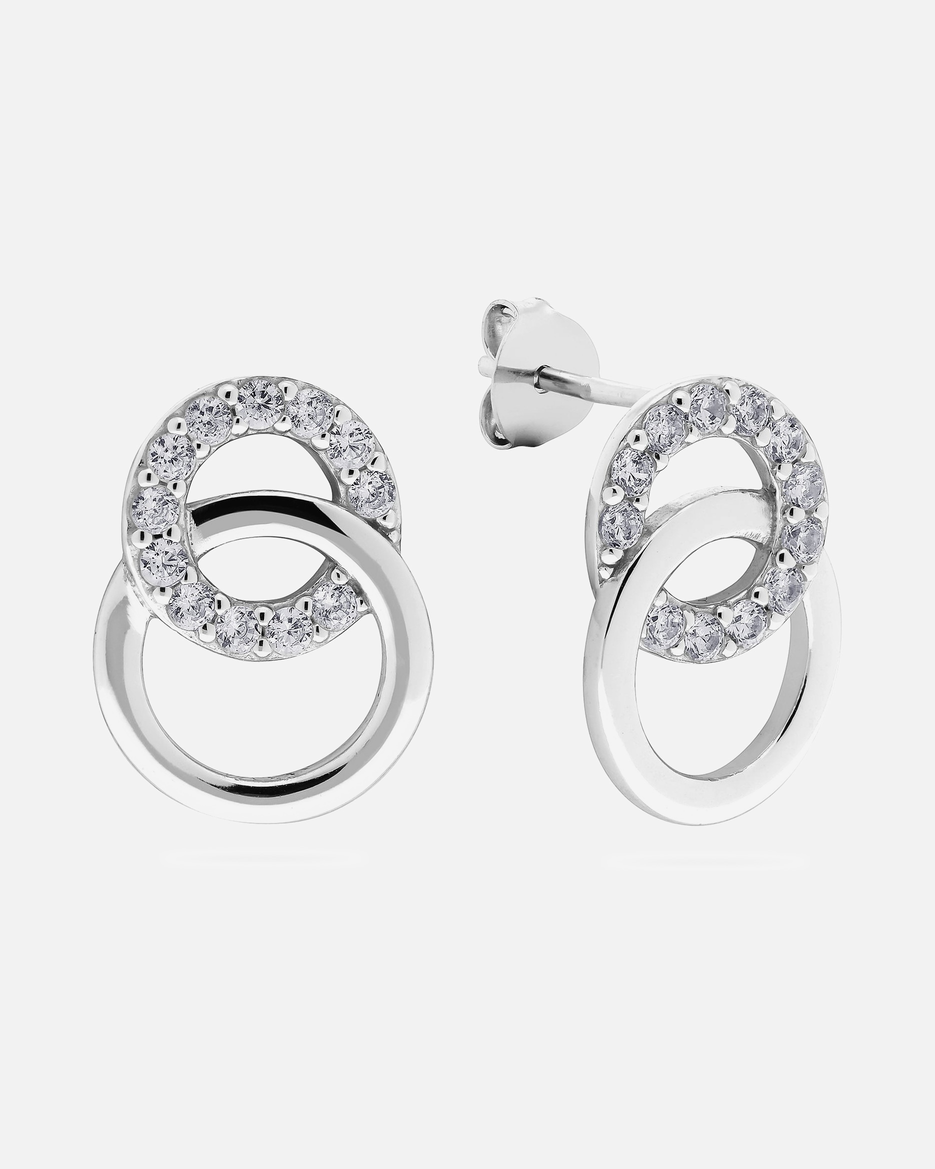 Ohrringe für Weiblich CHRIST Creolen 925er Silber, recycelt gelbgold