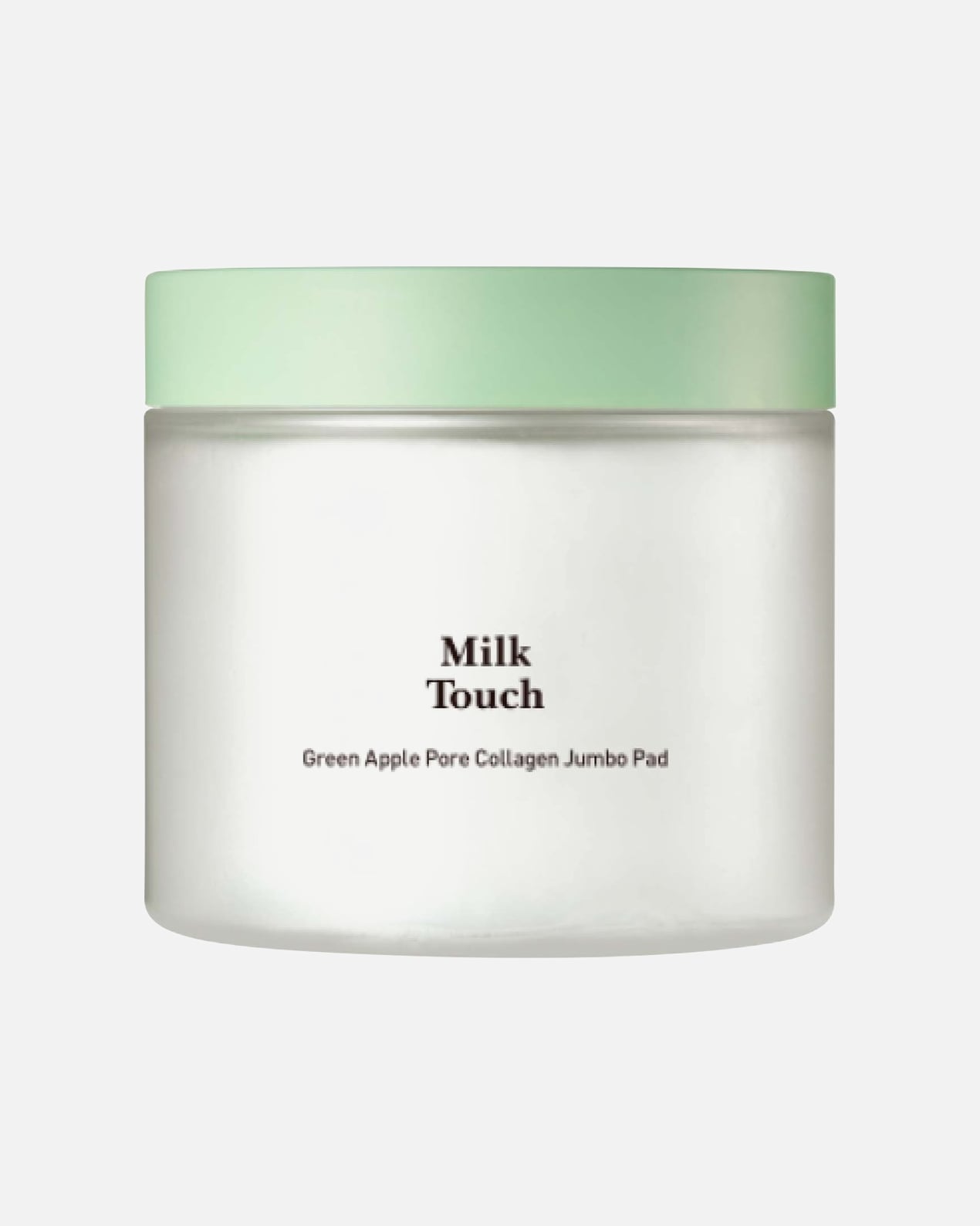 Reinigungspads für Weiblich Milk Touch Default Brand Line Green Apple Pore Collagen Jumbo Pad 130 ml