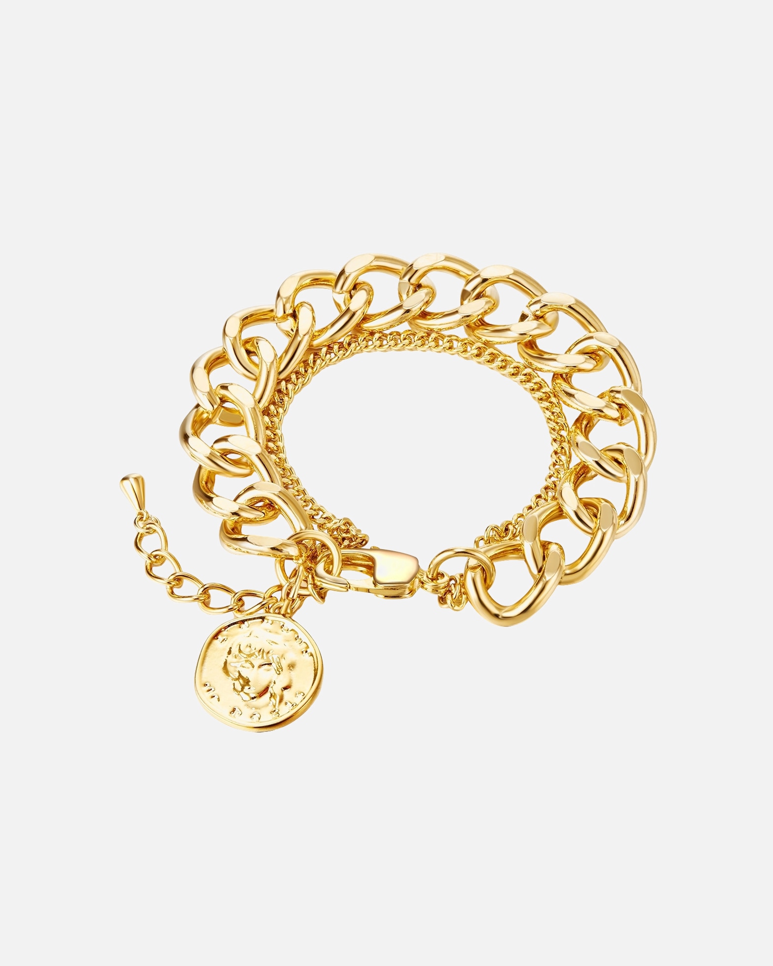Armband für Weiblich Lulu & Jane Armband Metall-Legierung in Gelbgold 1 Stück
