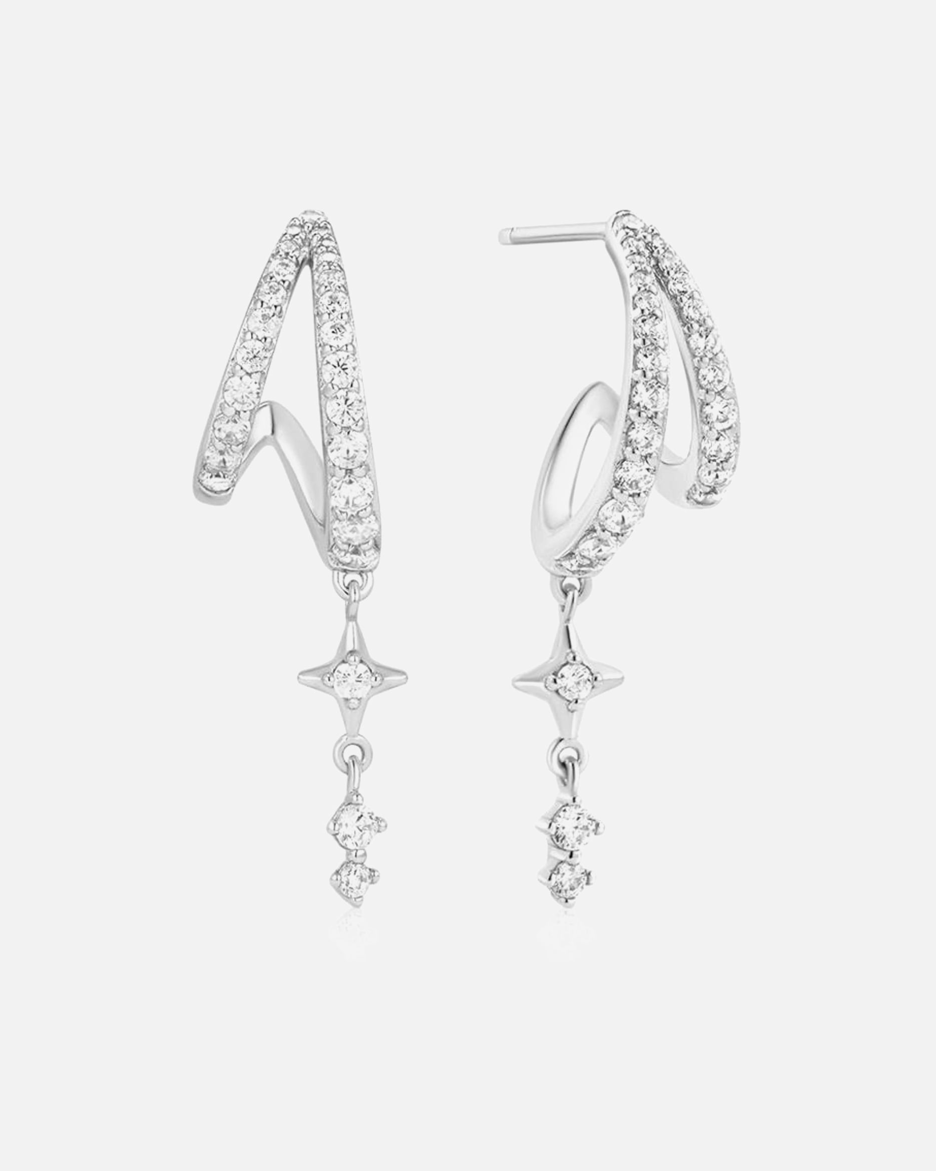 Ohrringe für Weiblich Ania Haie Ohrstecker 925er Silber silber