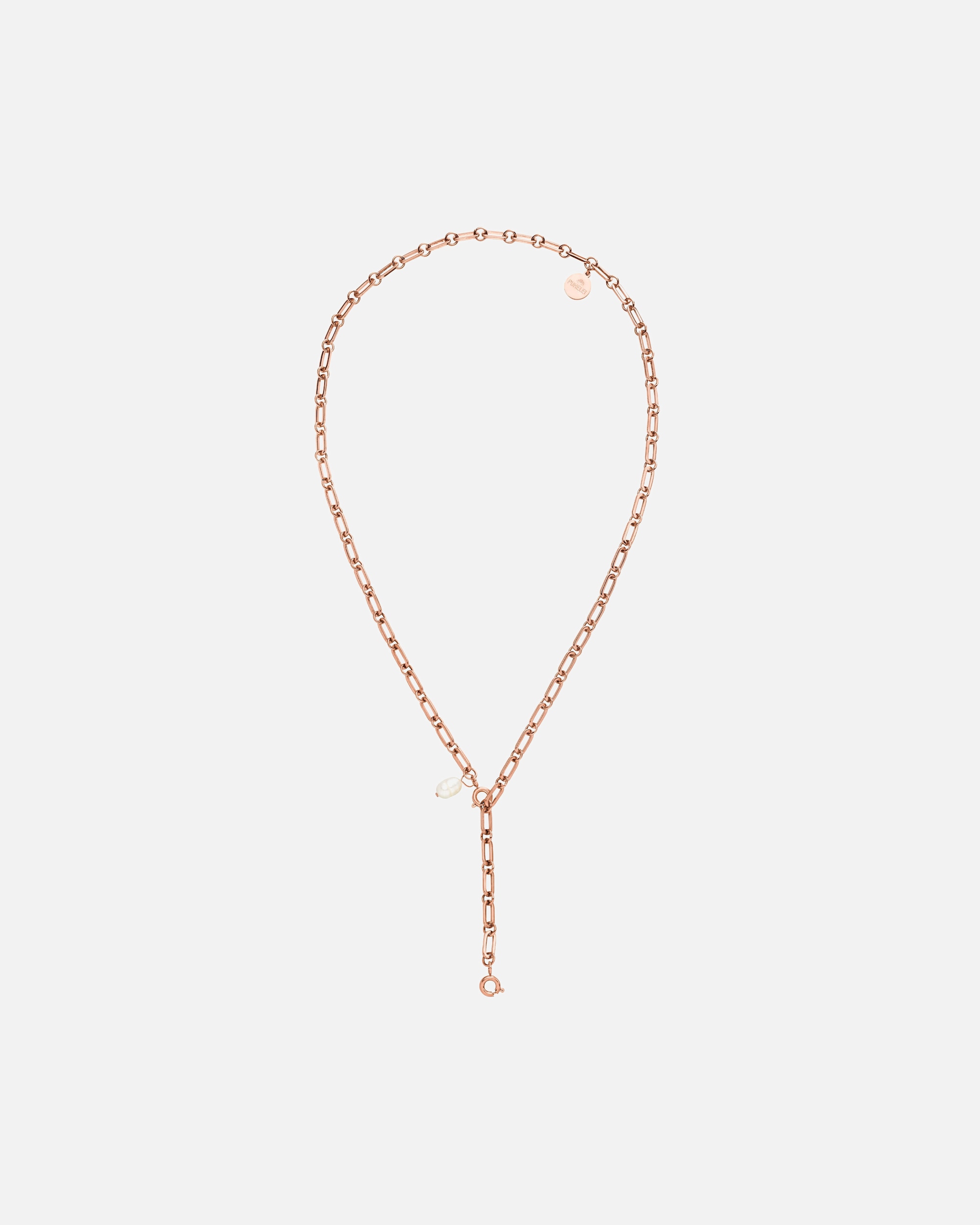 Halskette für Weiblich Purelei Zodiac Charm Halskette 100% Edelstahl 1 Stück