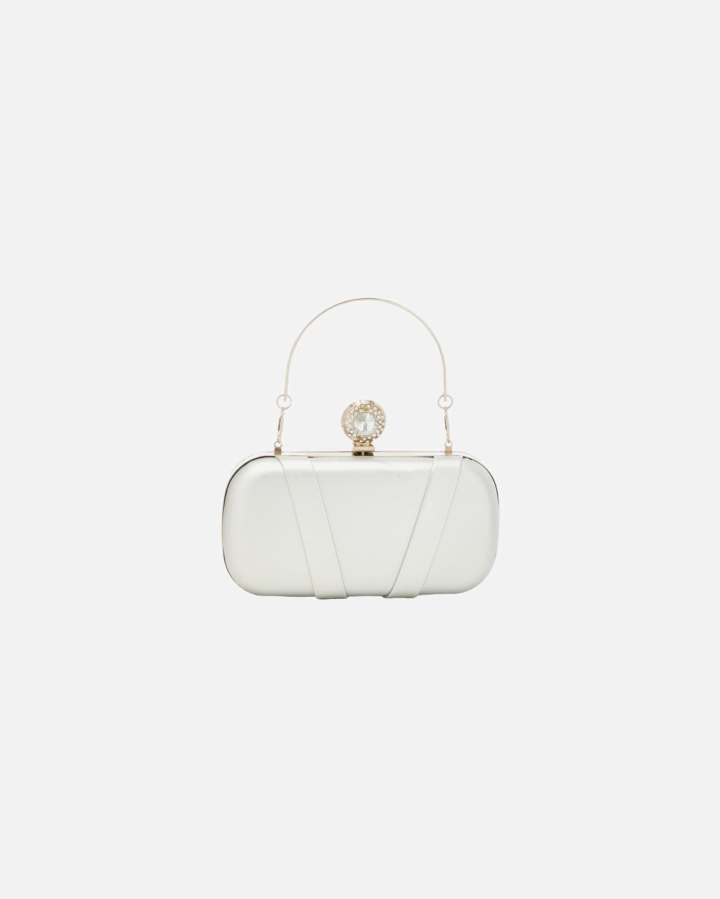 Tasche für Weiblich FELIPA Handtasche Silber