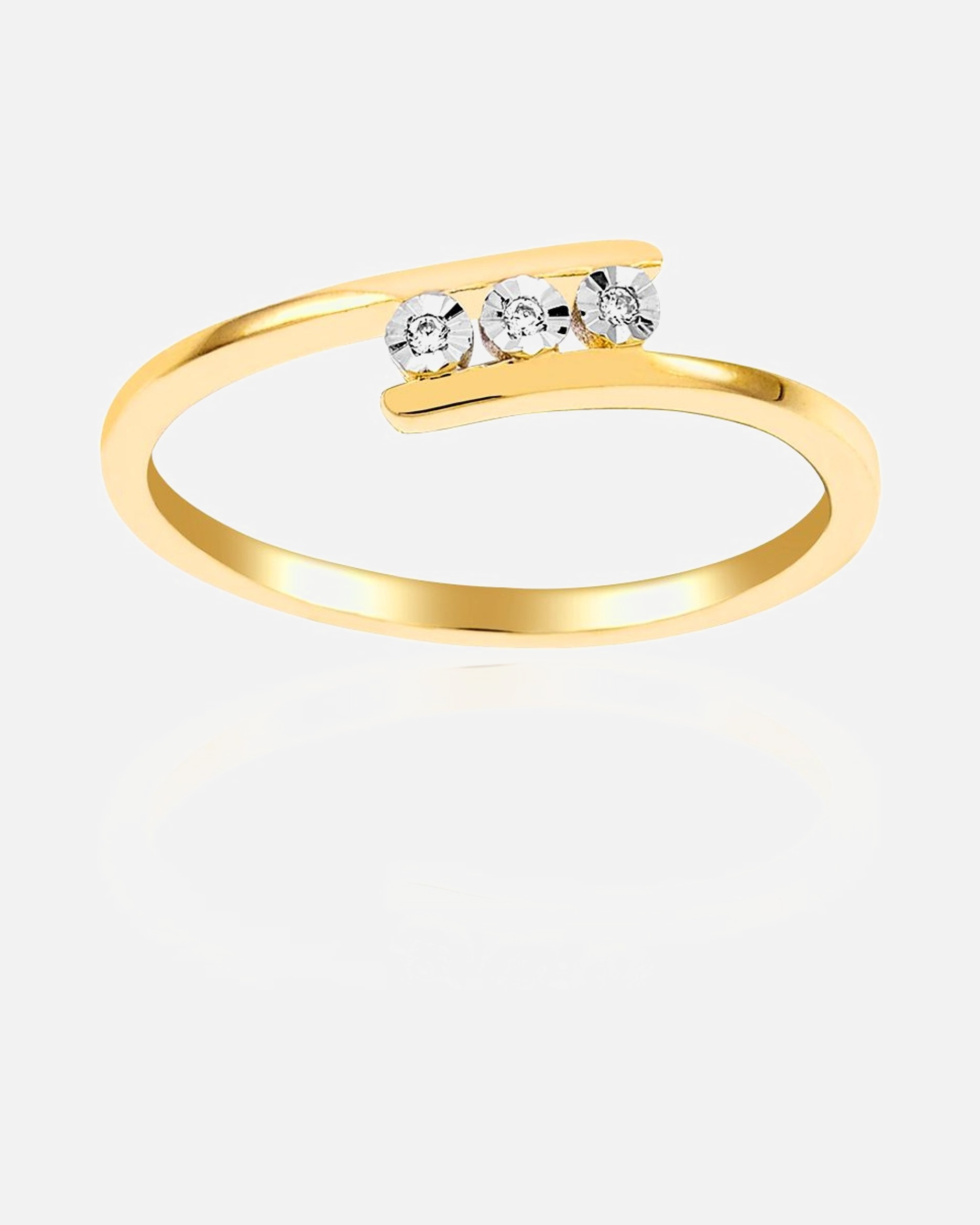 Ring für Weiblich CHRIST Damenring 375er Gelbgold 52