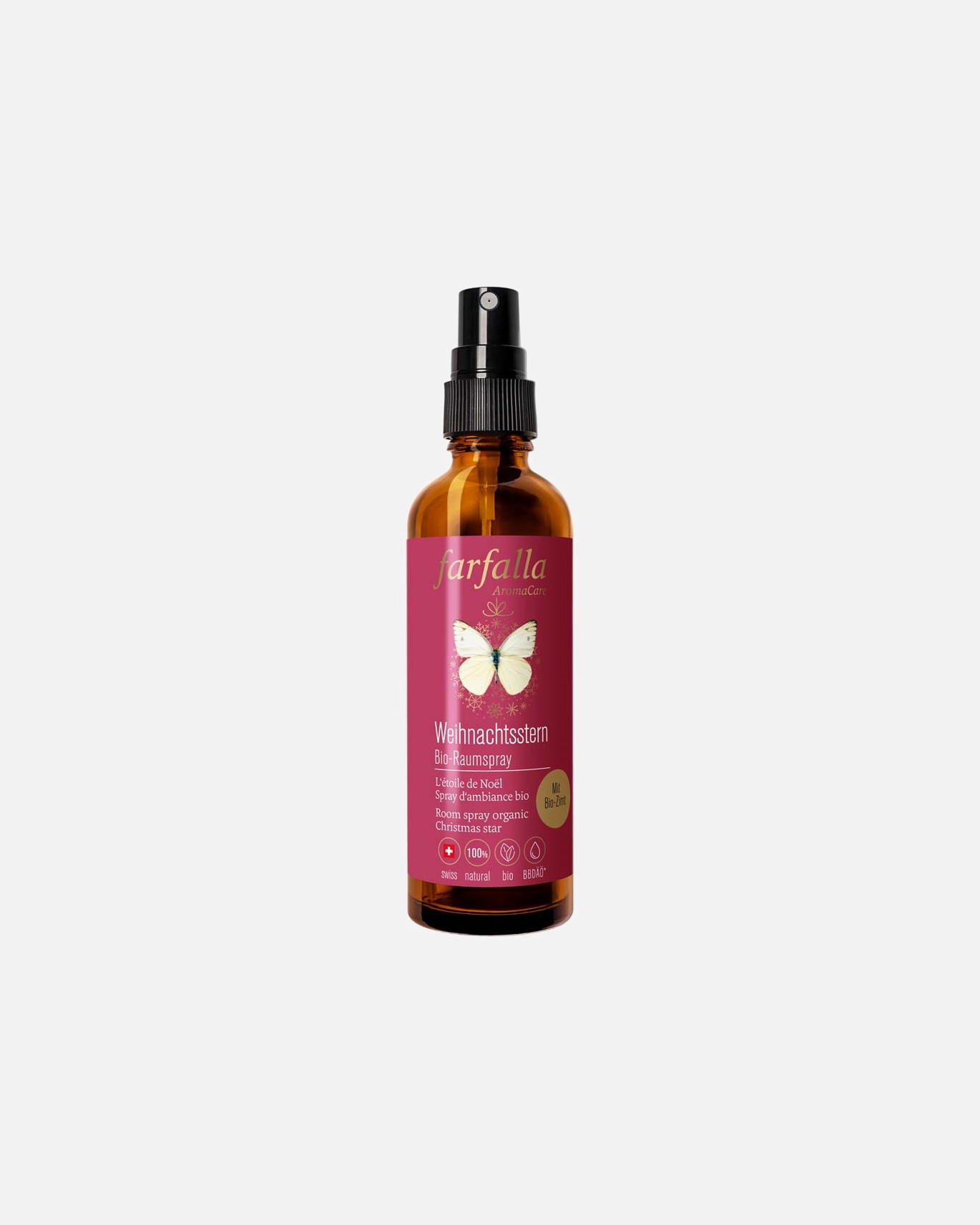 Raumduft für Unisex Farfalla Weihnachtsstern - Raumspray 75 ml