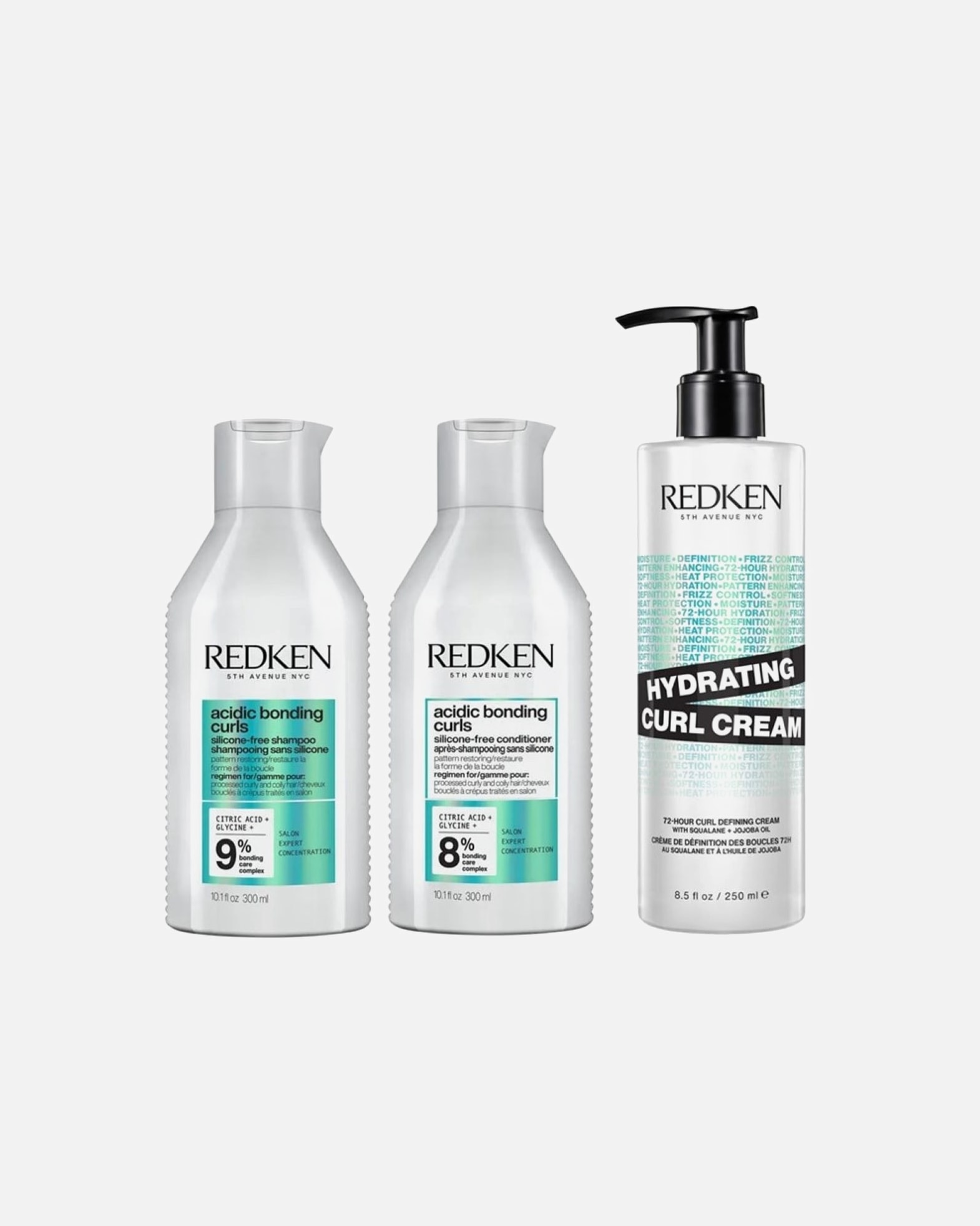 Haarpflegeset für Weiblich Redken Acidic Bonding CURLS Bundle Cream 1 Stück