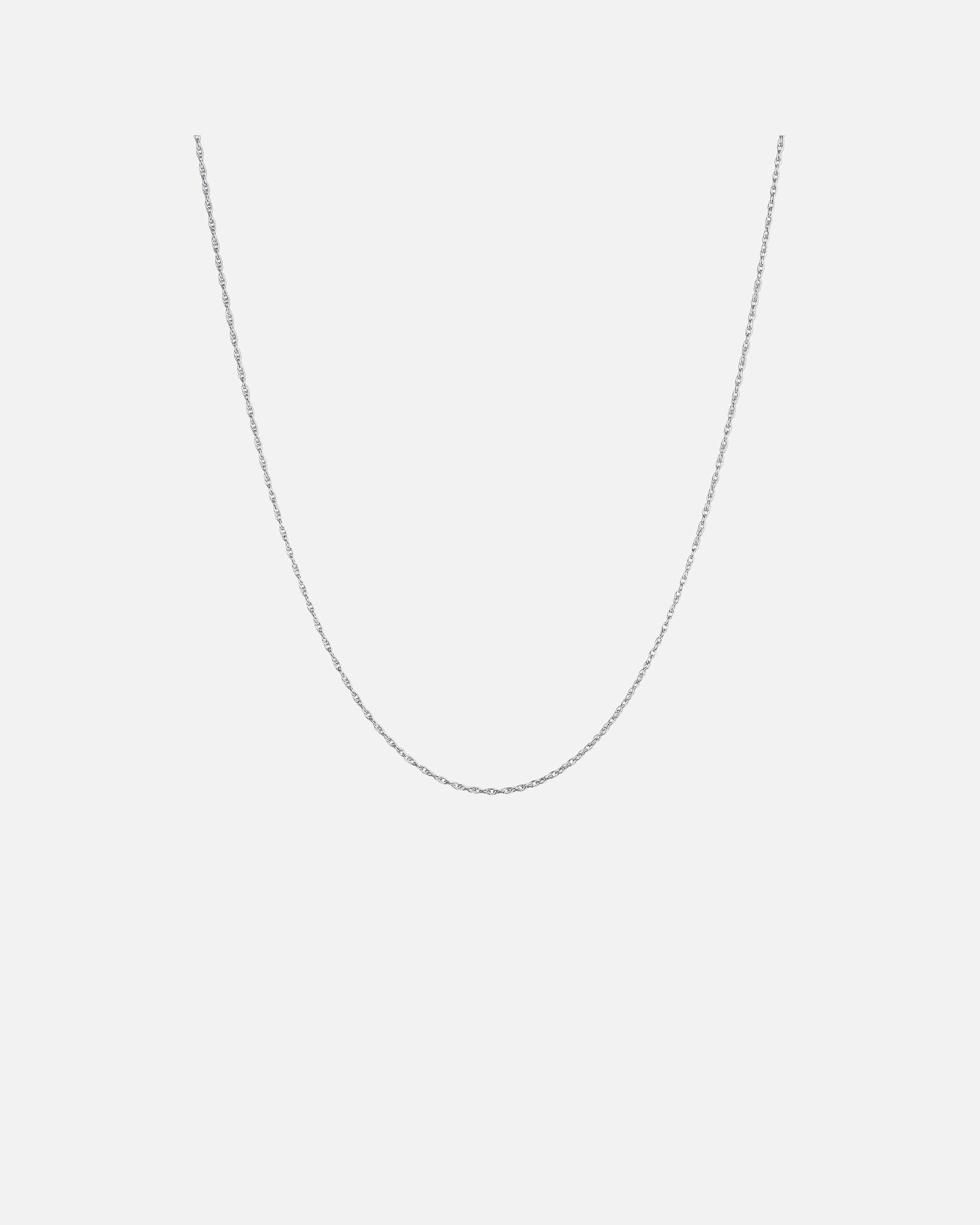 Halskette für Weiblich Elli Basic Gedrehte Gliederkette Fein Modern 925 Silber 1 Stück
