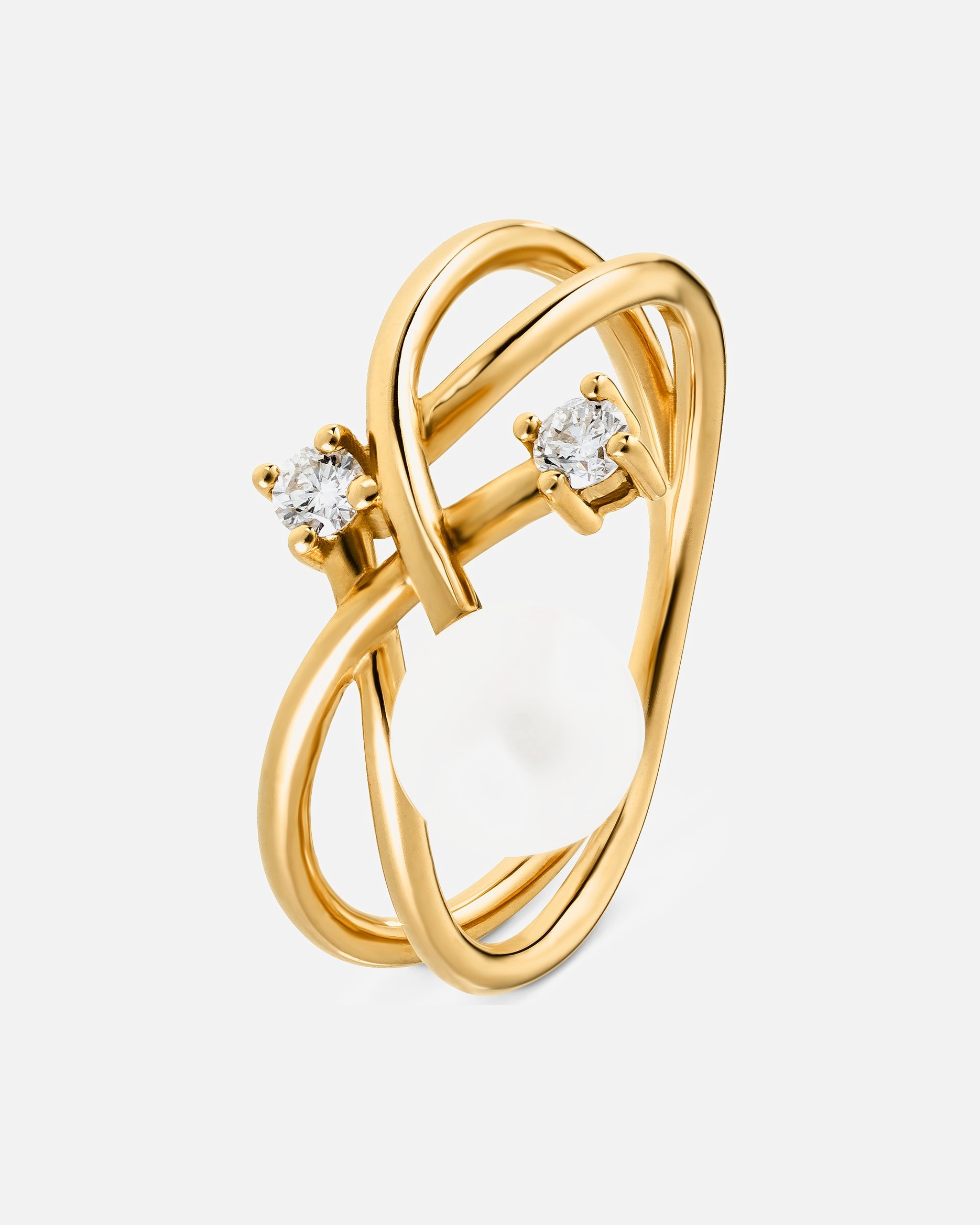 Ring für Weiblich YAMŌKO Damenring 585er Gelbgold 52