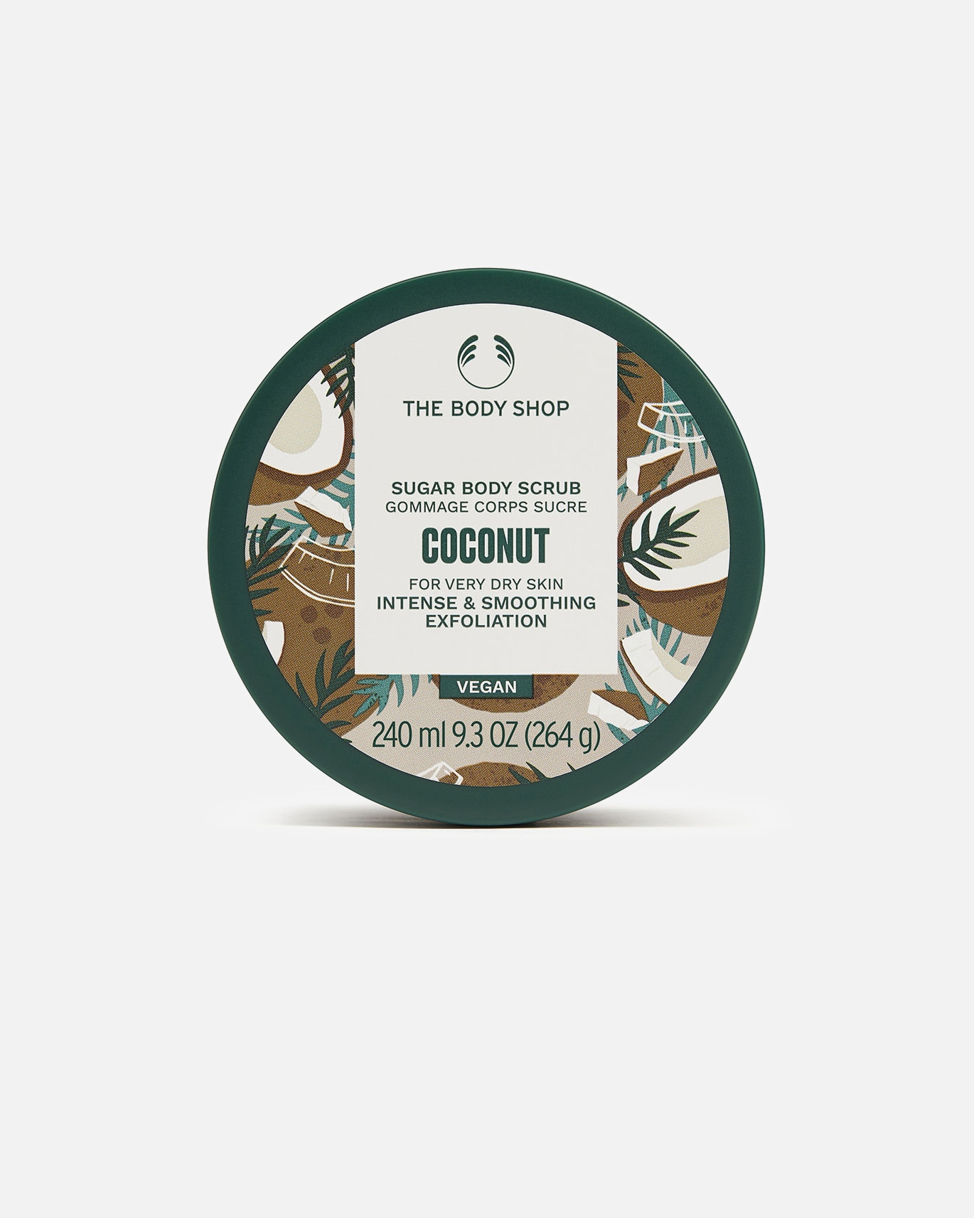 Körpercreme für Weiblich The Body Shop KOKOSNUSSZUCKER-KÖRPERPEELING 240 ml