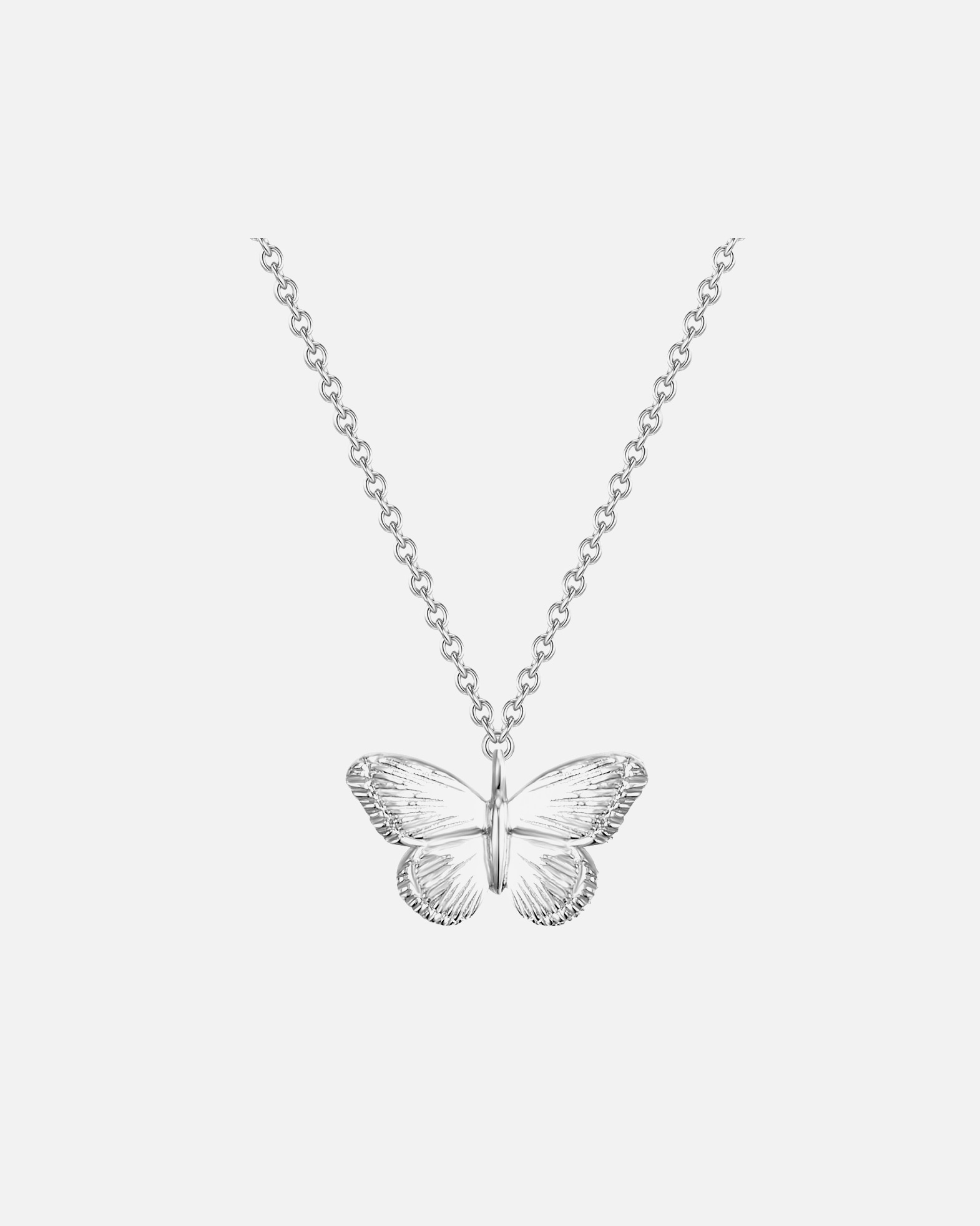 Halskette für Weiblich Glanzstücke München Halskette Schmetterling aus Sterling Silber in silber 1 Stück
