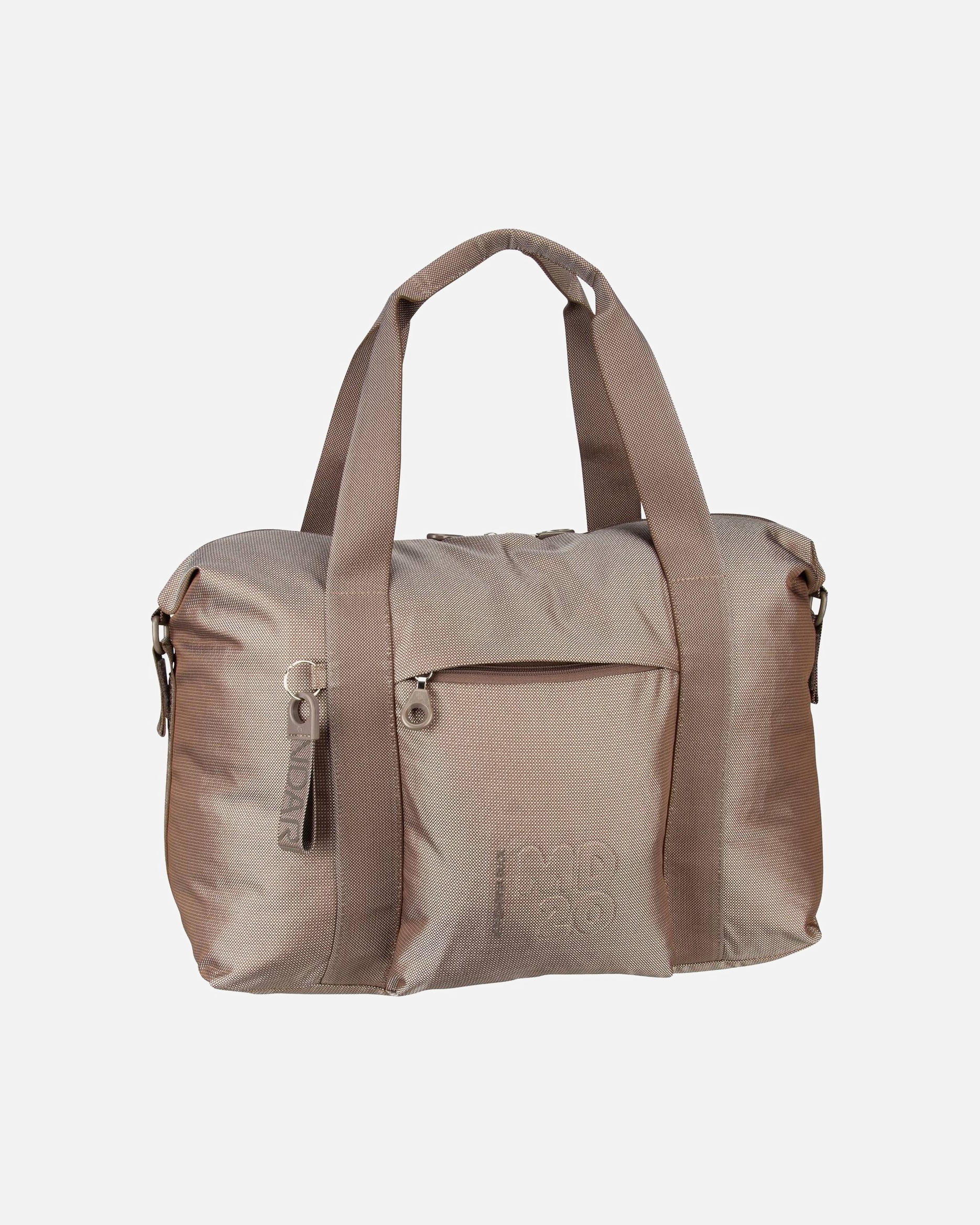 Tasche für Weiblich Mandarina Duck Sporttasche MD20 Duffle QMT11 Taupe