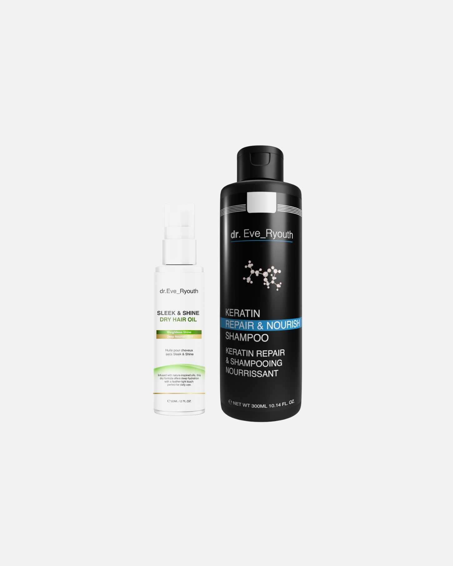 Haarpflegeset für Weiblich Dr. Eve_Ryouth Keratin Öl Set 1 Stück