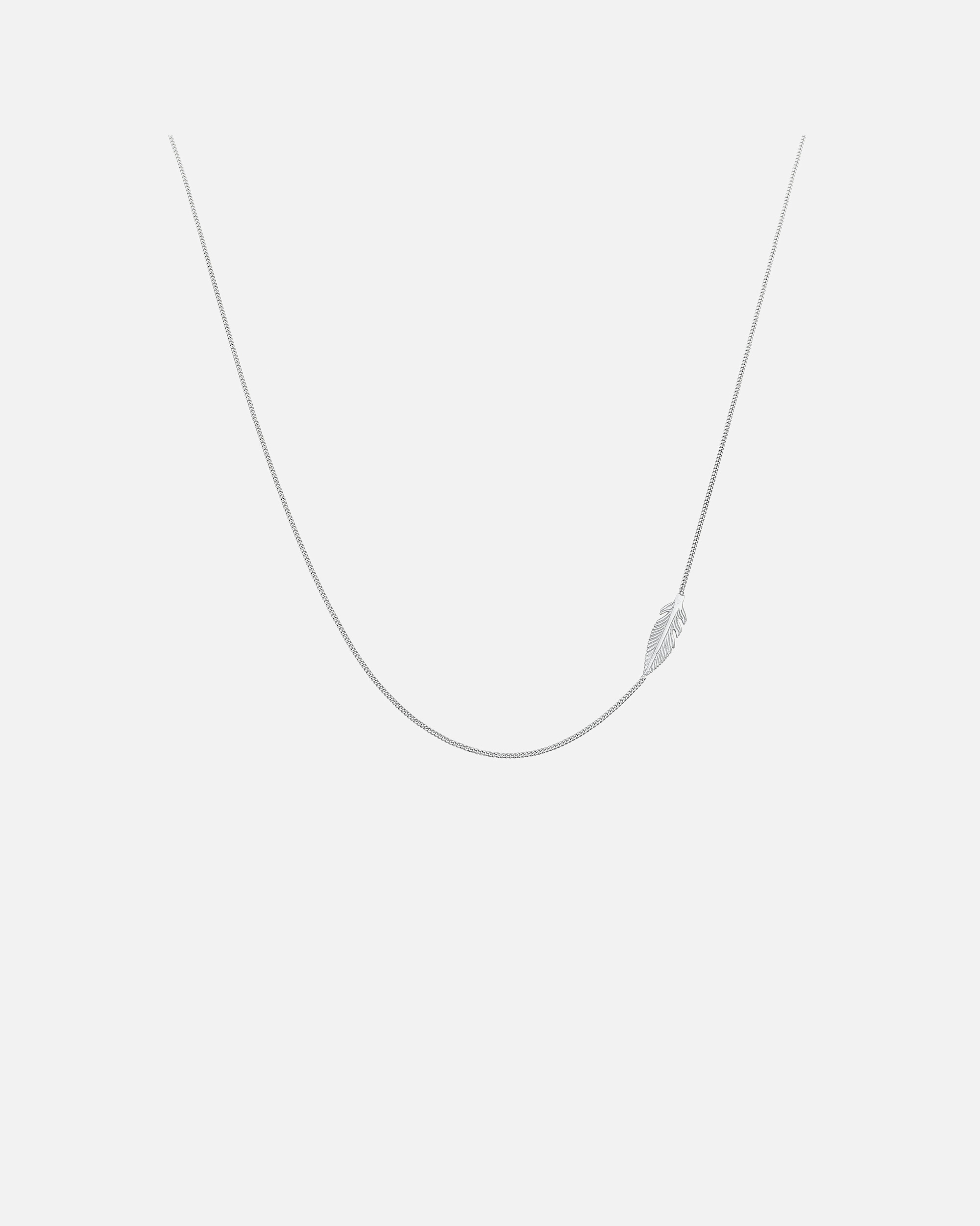 Halskette für Weiblich Elli Feder Boho Symbol 925 Silber 1 Stück