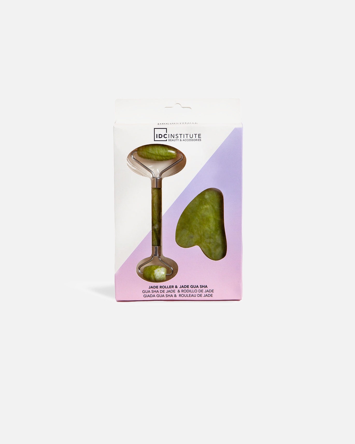 Gua Sha für Weiblich IDC JADE GUA SHA &, JADE ROLLER 1 Stück