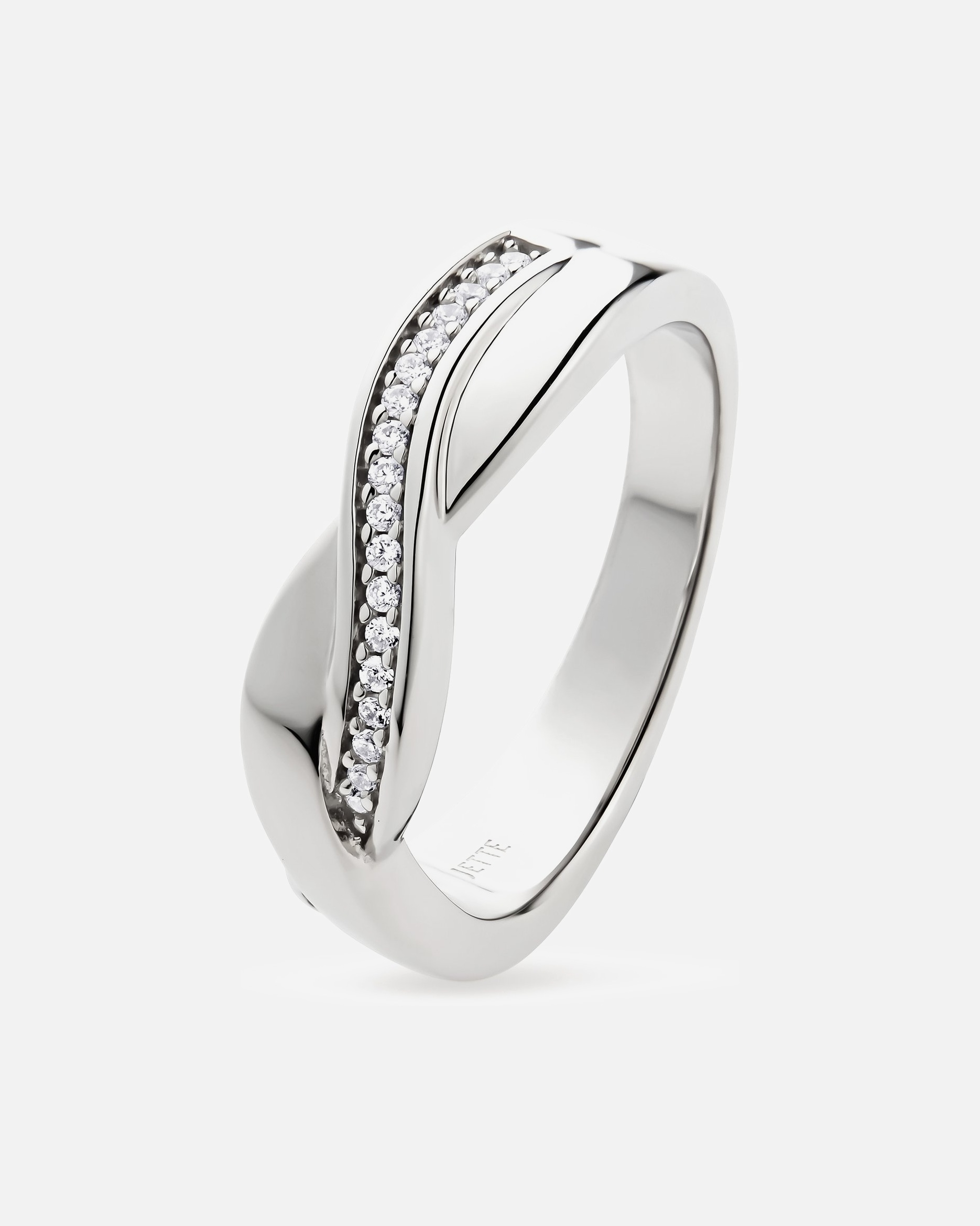 Ring für Weiblich Jette Damenring 925er Silber 63