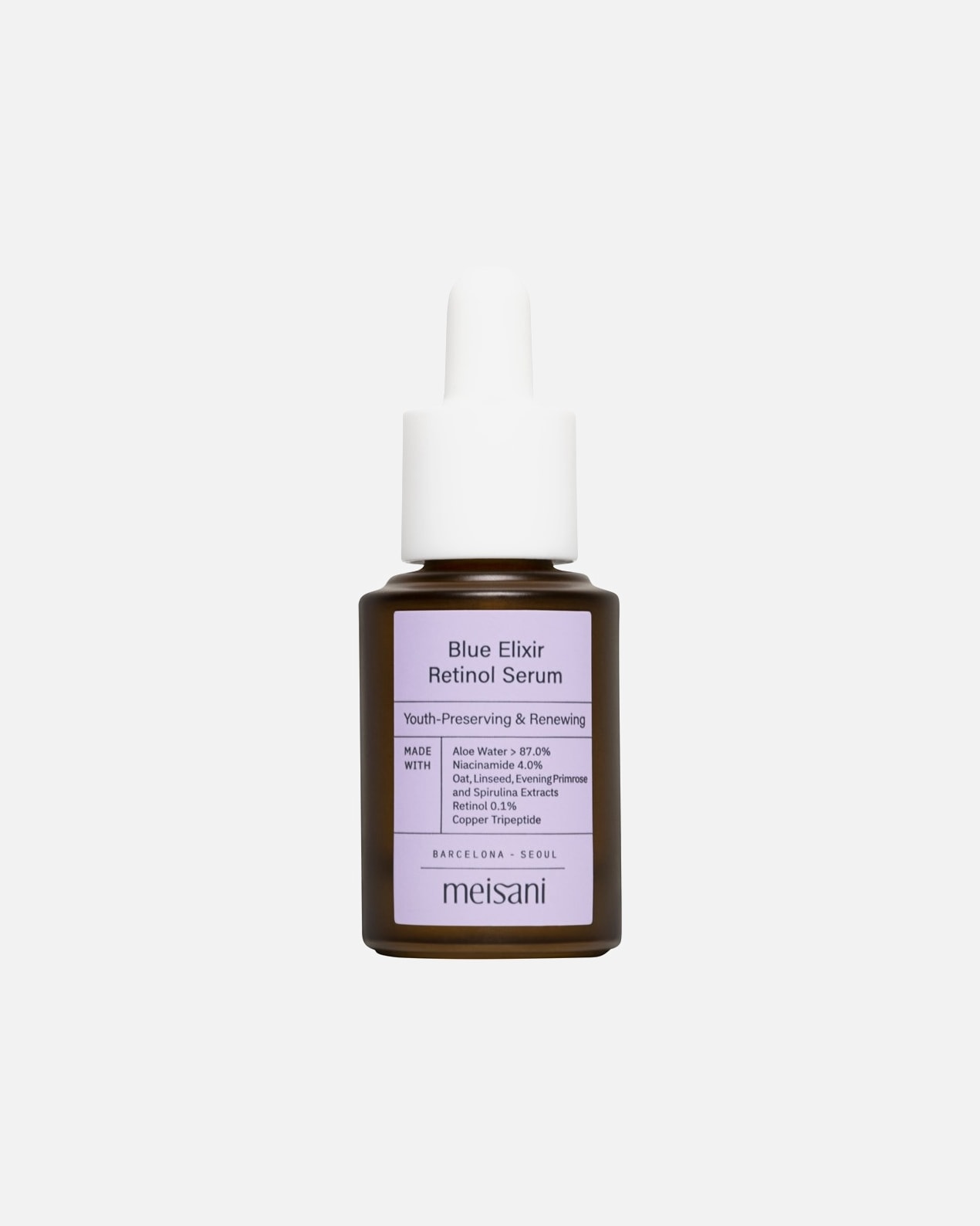 Anti-Aging Serum für Weiblich Meisani Blue Elexir Retinol Serum 15 ml