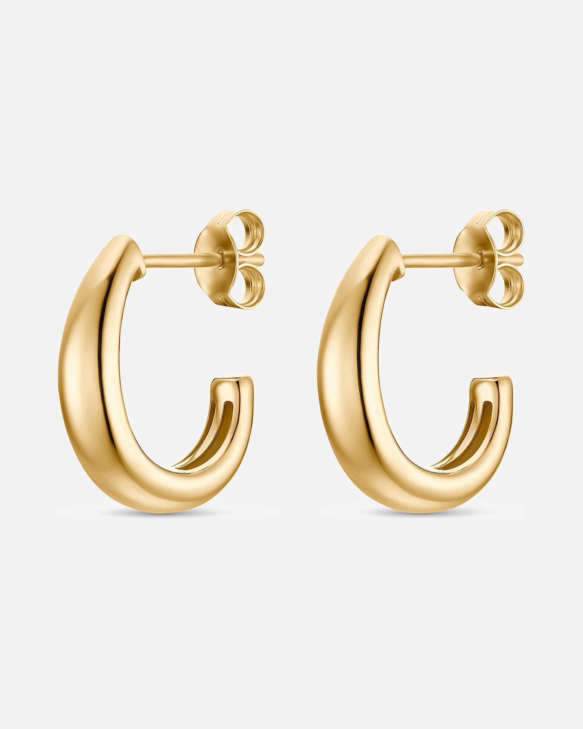 Ohrringe für Weiblich CHRIST Creolen 375er Gelbgold 1 Stück