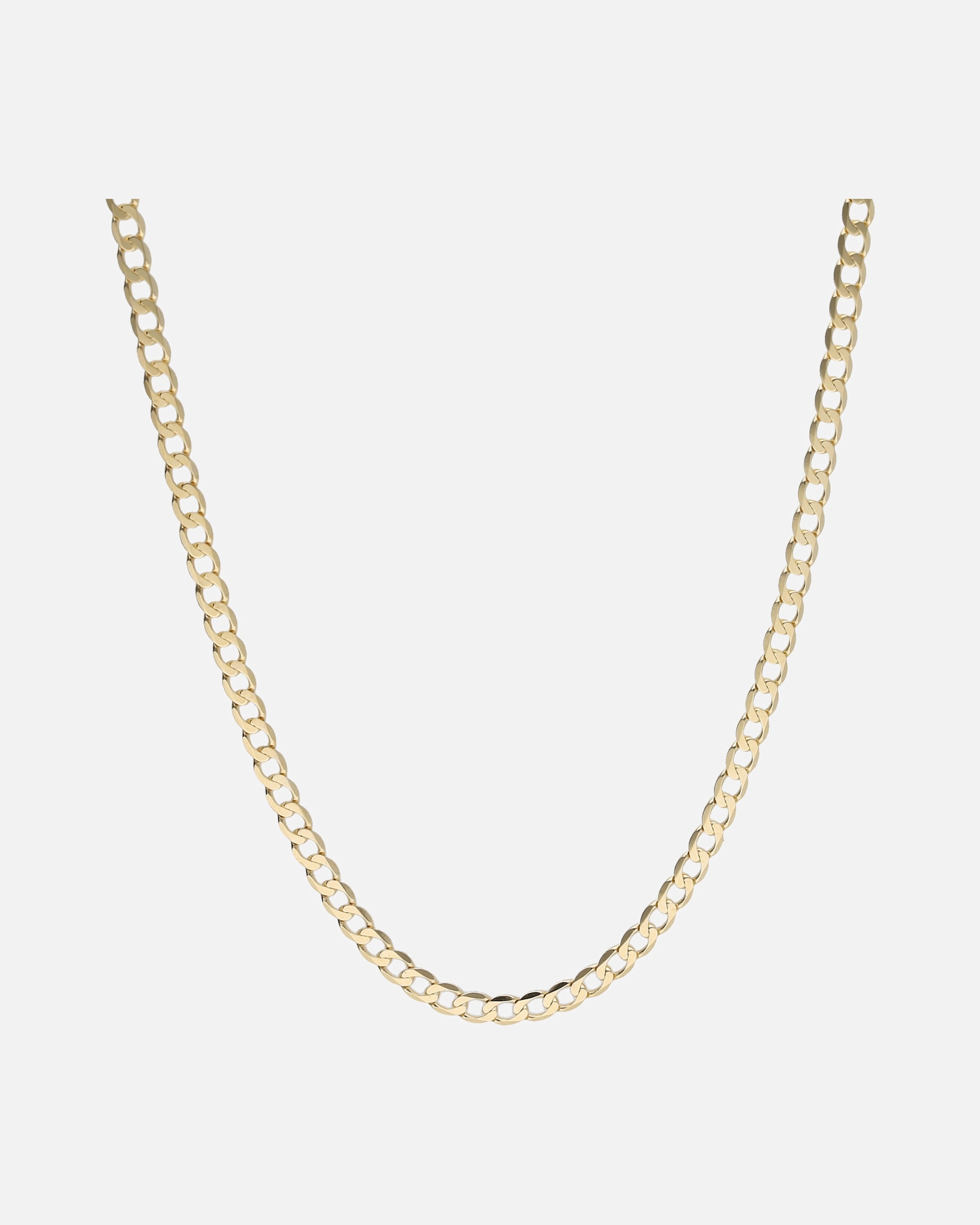 Halskette für Männlich Luigi Merano Kette Panzerkette, massiv, Gold 585 50 cm