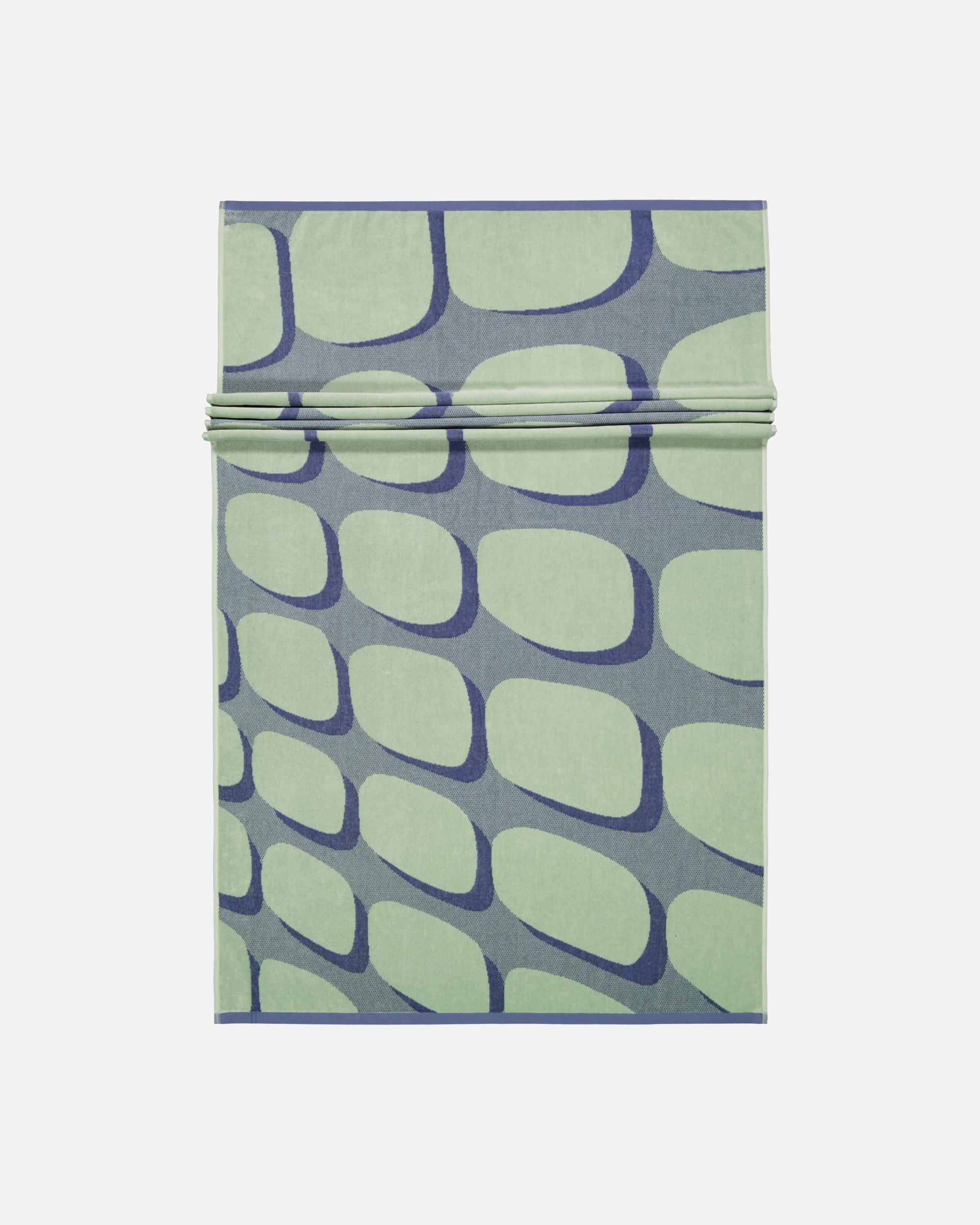 Handtuch für Unisex Vossen Vossen Strandtücher Shadow Play soft green - 0002 100x180 cm