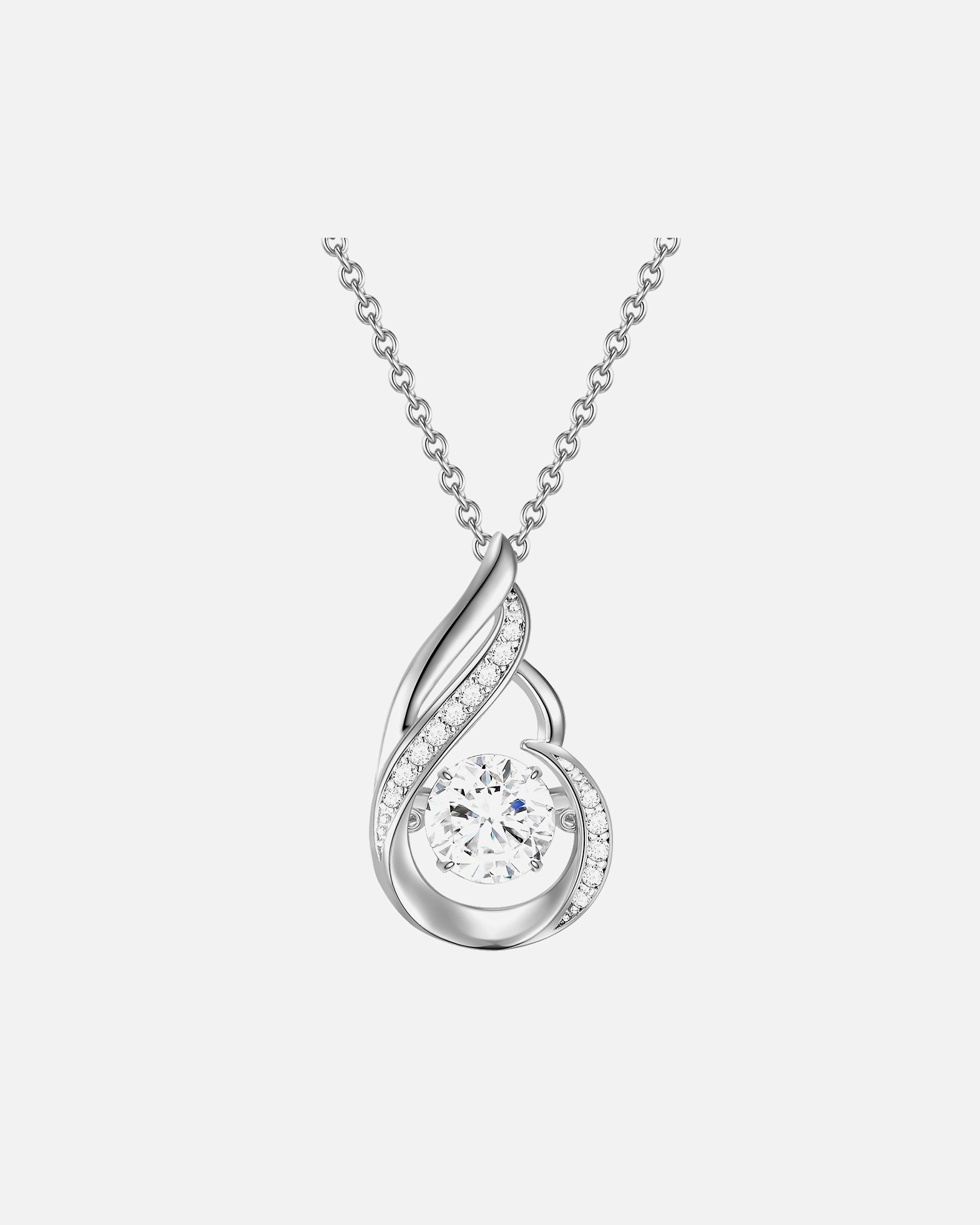 Halskette für Weiblich Rafaela Donata Halskette Sterling Silber Zirkonia in Silber 1 Stück