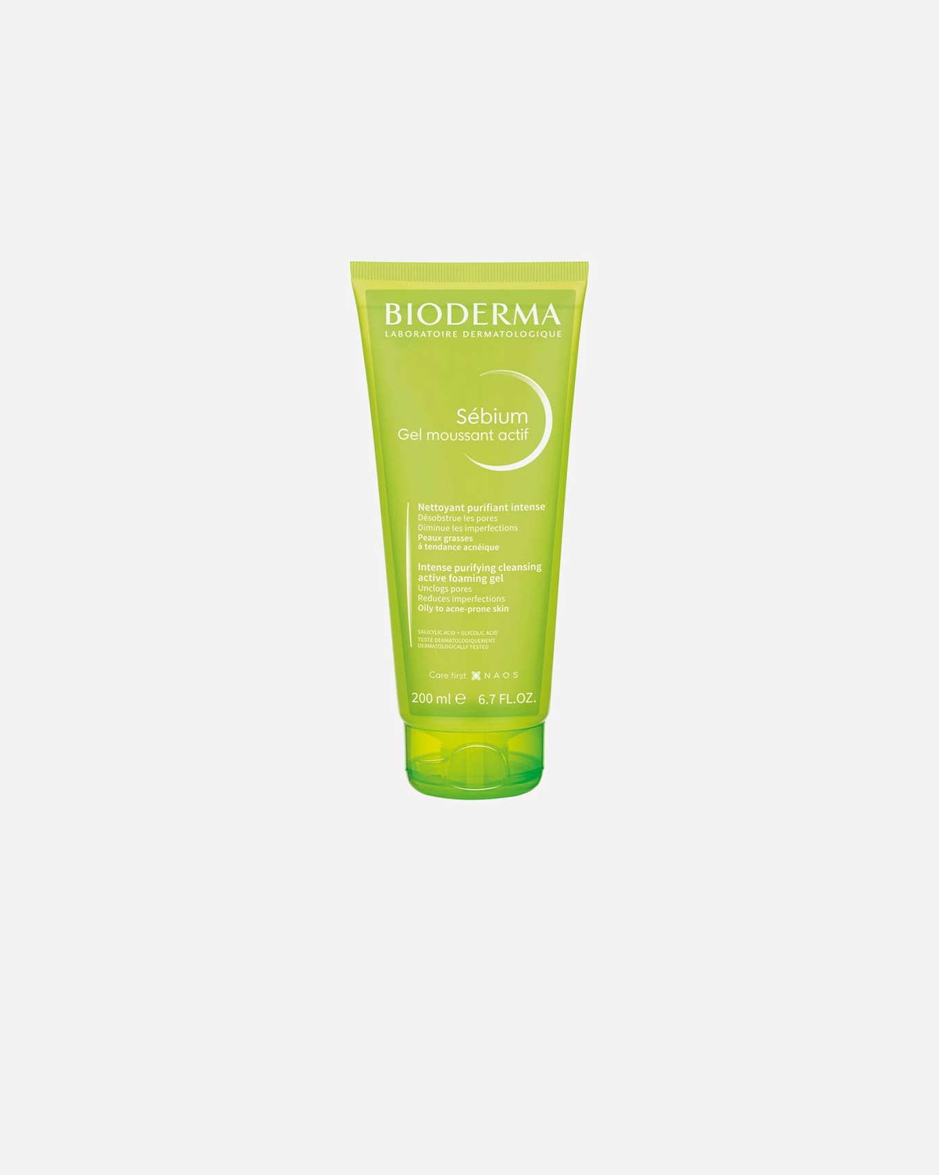 Reinigungsgel für Unisex Bioderma SÉBIAL Aktiv-Schaumgel mit spezifischer aktiver Reinigung 200 ml