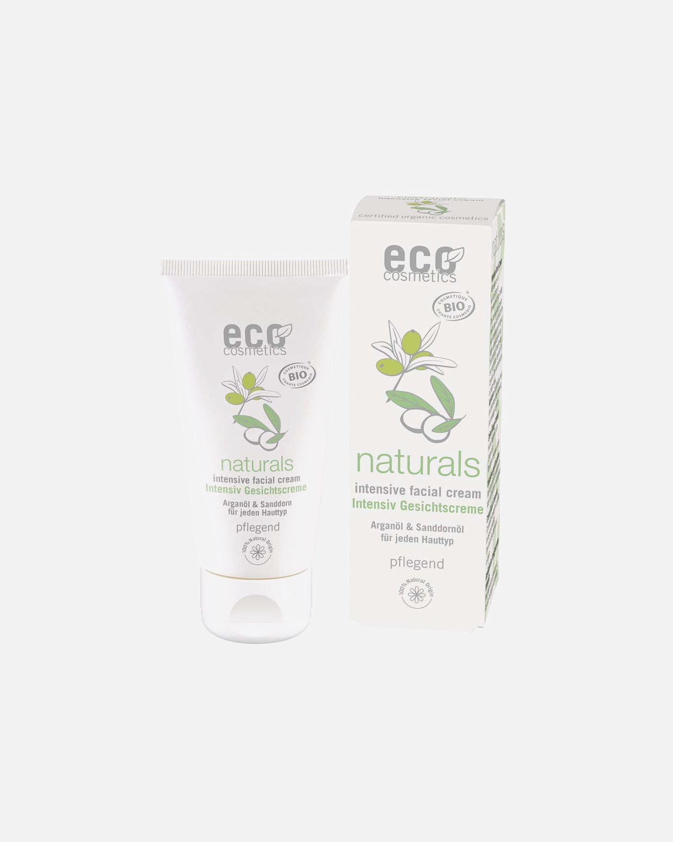 Gesichtscreme für Unisex Eco Cosmetics Face - Intensive Gesichtscreme 50 ml