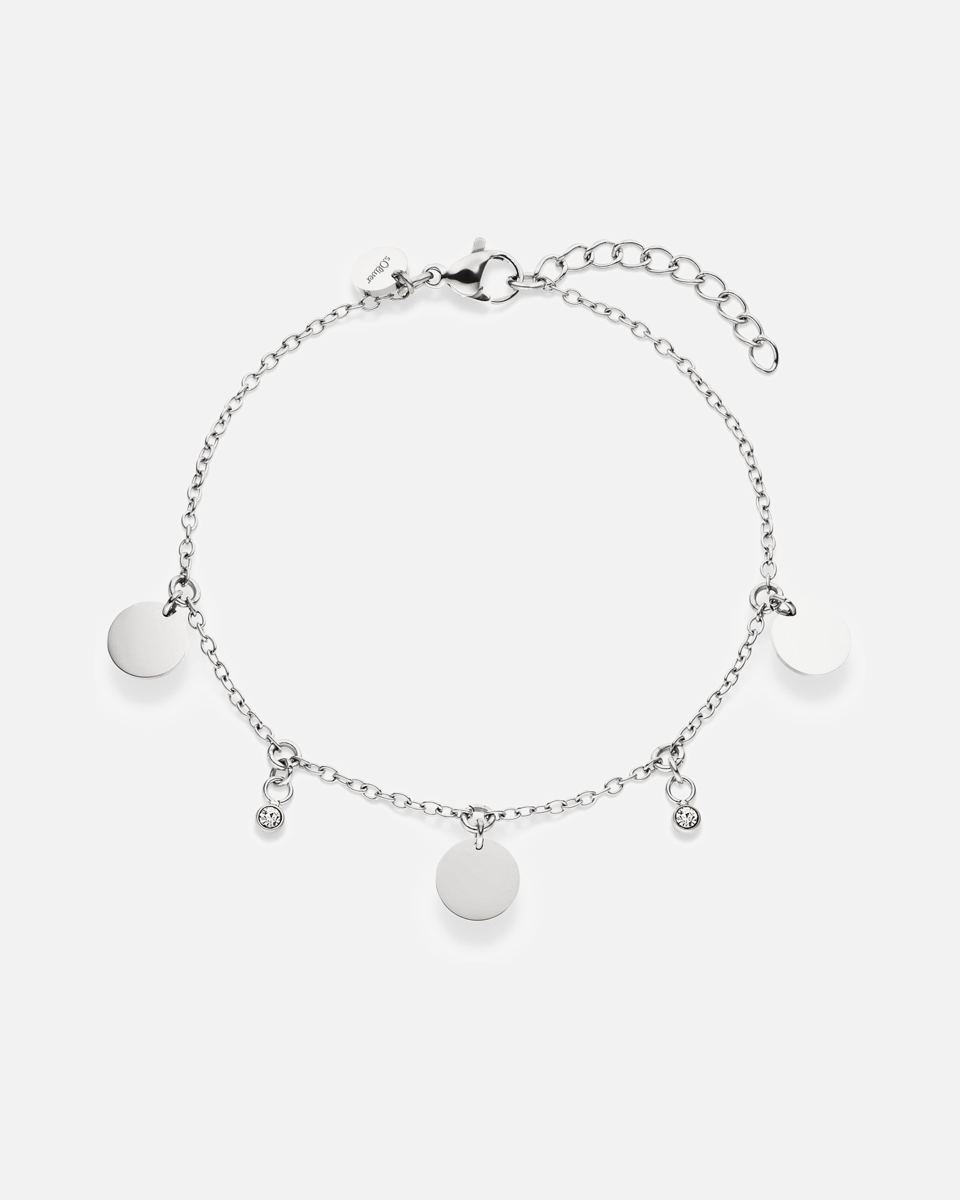 Armband für Weiblich s.Oliver Armband Edelstahl silber