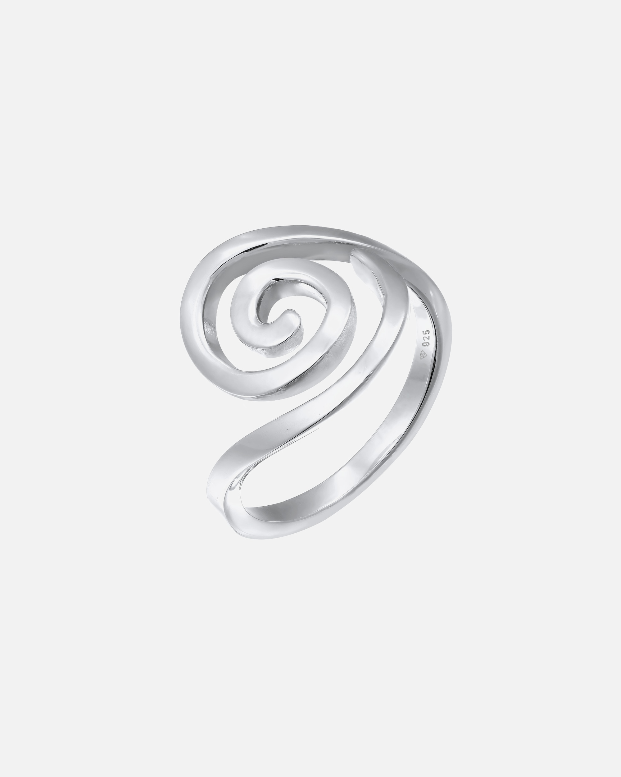 Ring für Weiblich Elli Spirale Organic Modern 925 Silber 58