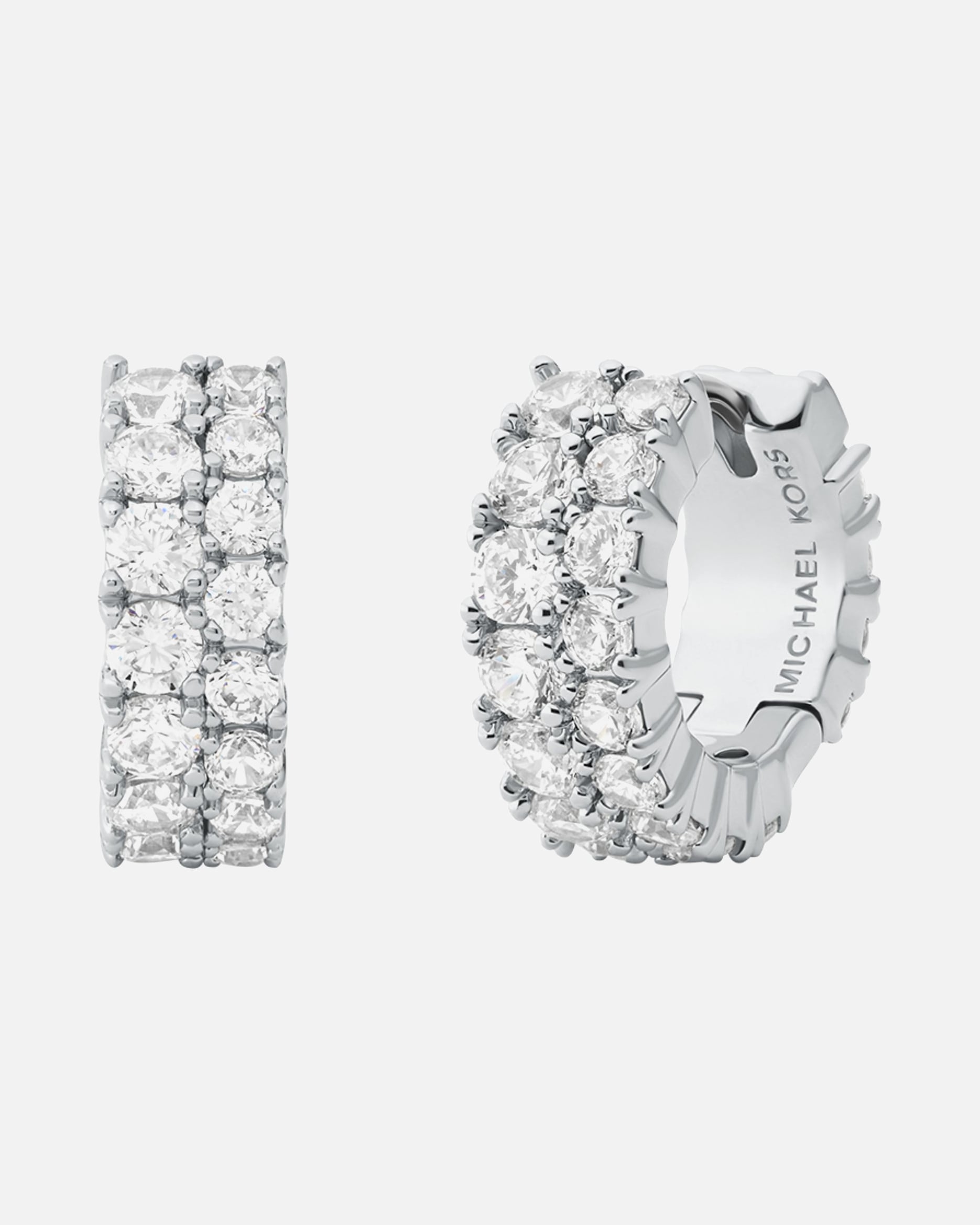 Ohrringe für Weiblich Michael Kors Creolen Metall silber