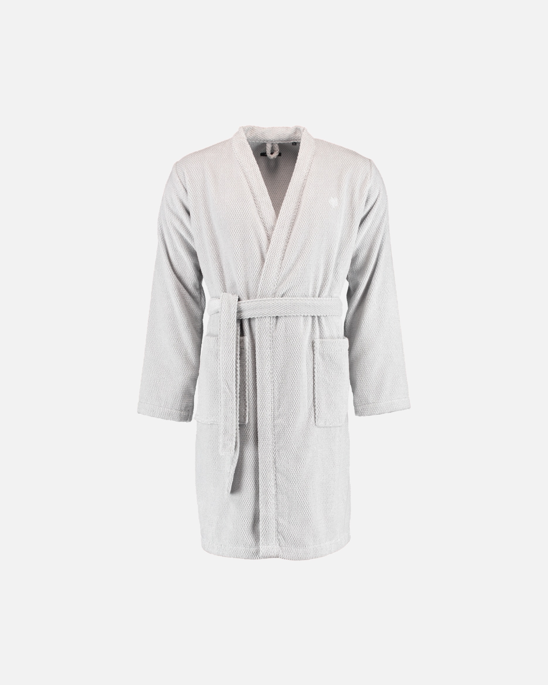 Bademantel für Unisex Marc O'Polo Marc O'Polo Bademäntel unisex Kimono Tali light grey XXL