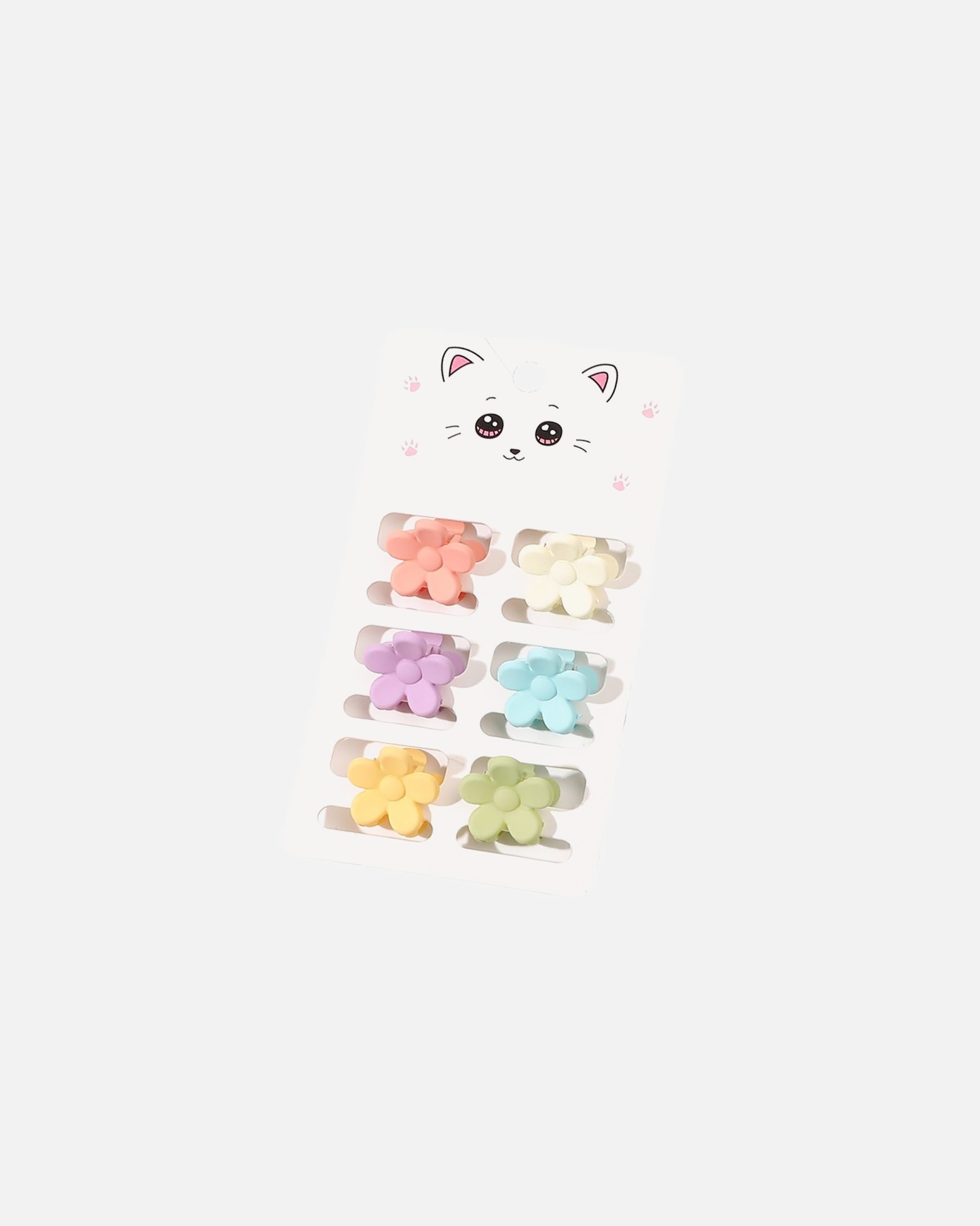 Haarklammer für Männlich SOHO Lala Mini Haarklammer Pastel Blumen