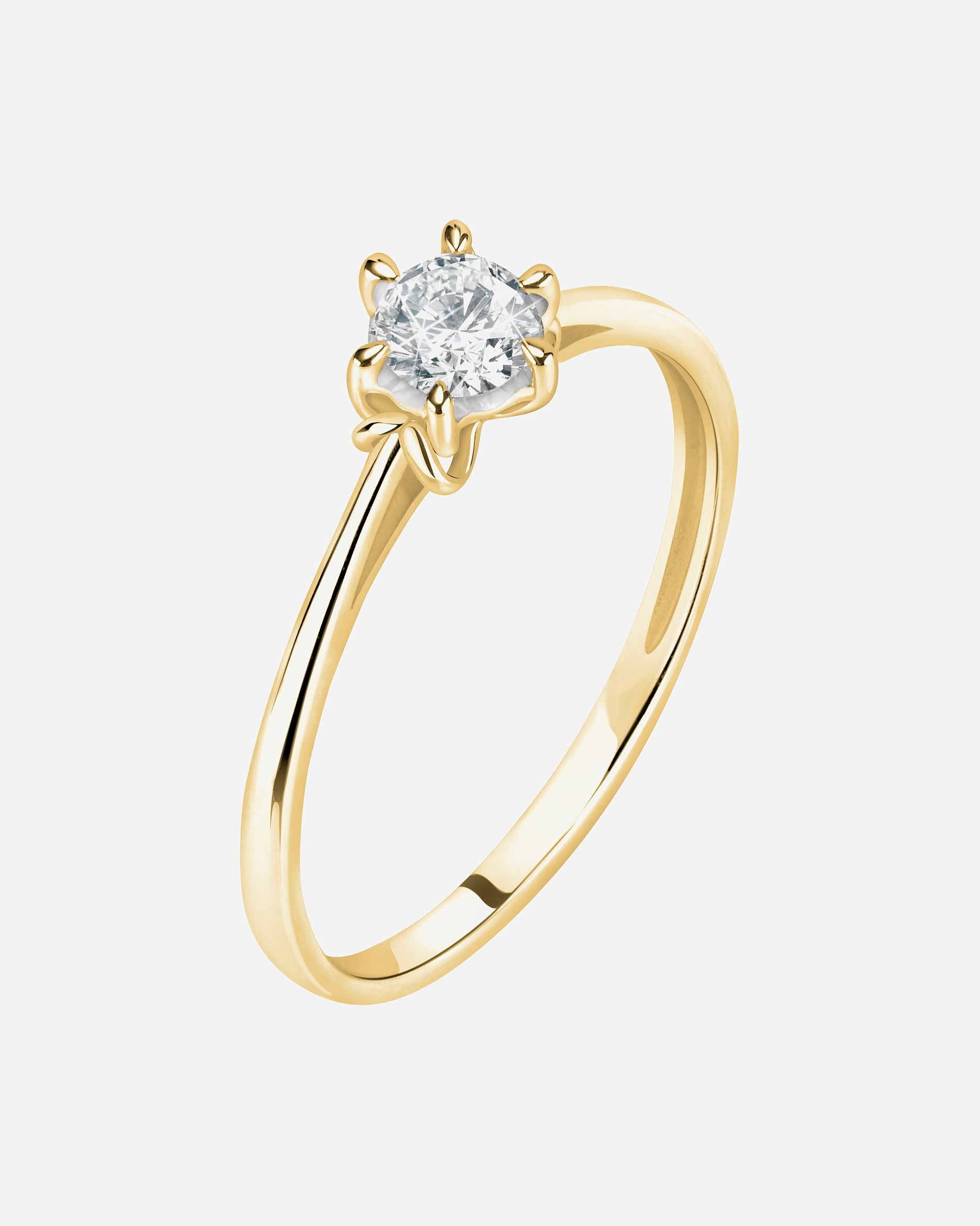 Ring für Weiblich CHRIST Damenring 585er Gelbgold 56