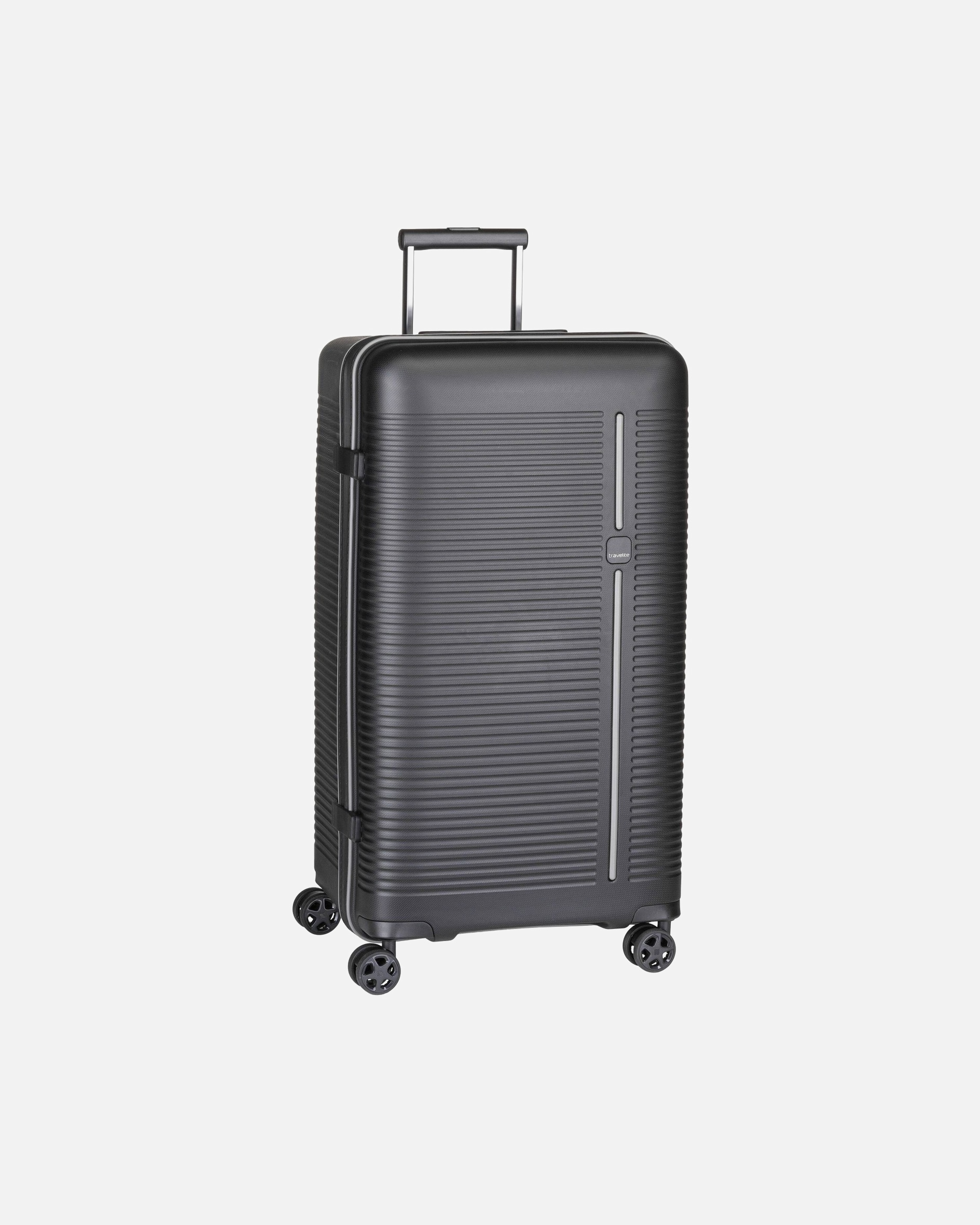 Trolley für Unisex Travelite Trolley Roomer 4w Trunk L schwarz