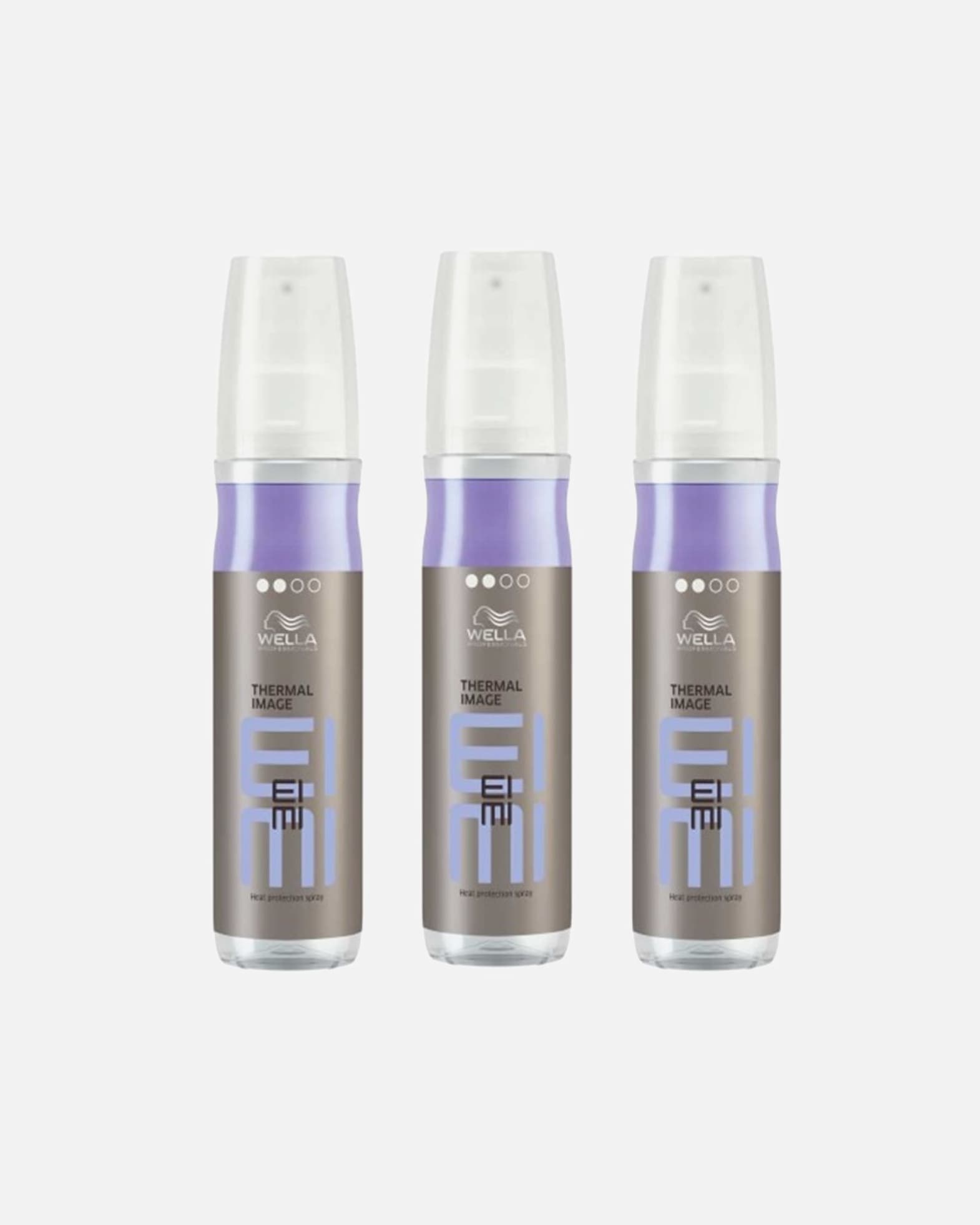 Hitzeschutzspray für Weiblich Wella EIMI Thermal Image Hitzeschutzspray 3er Set 1 Stück