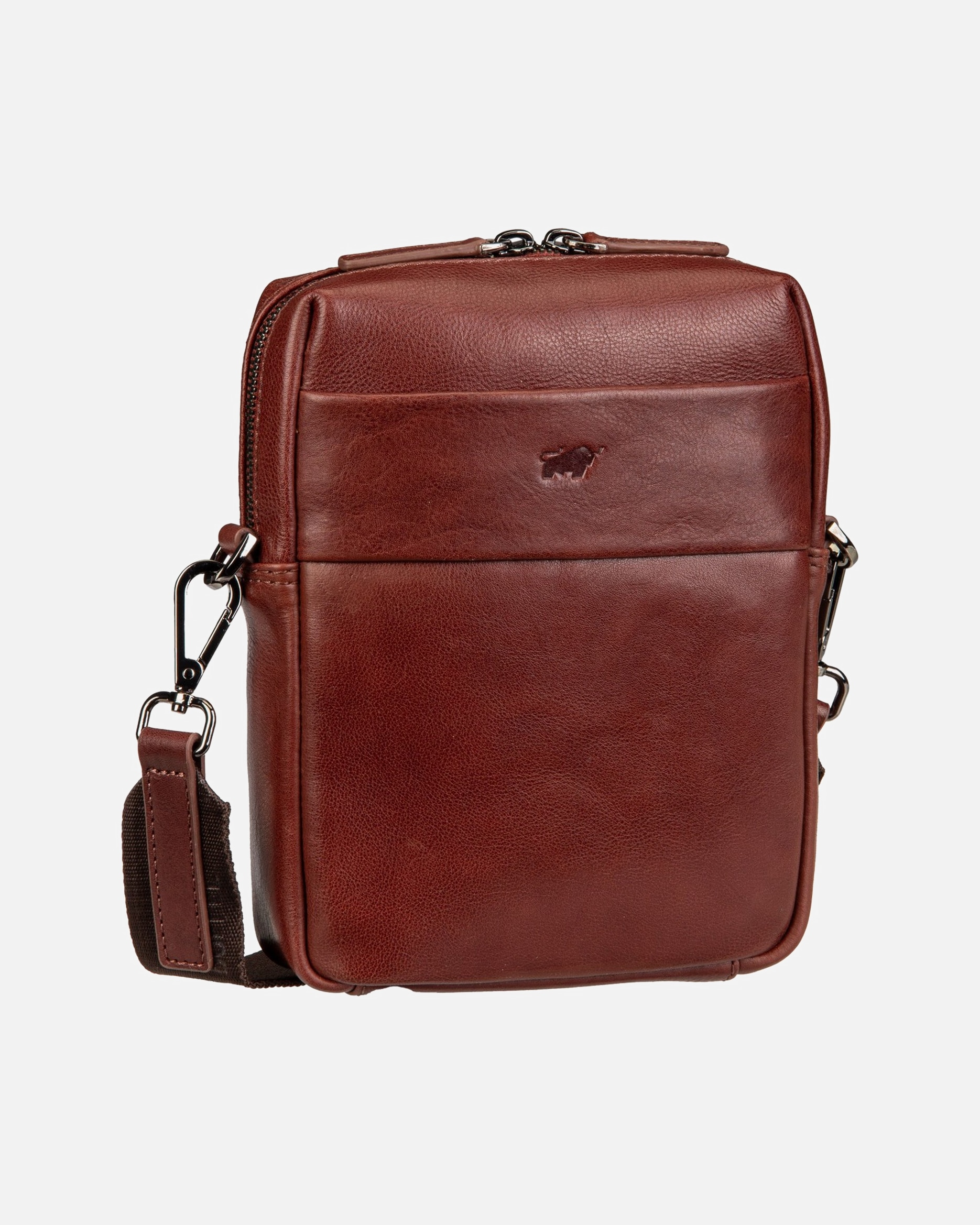 Handtasche für Unisex Braun Büffel Handtasche Arezzo Umhängetasche Tabak