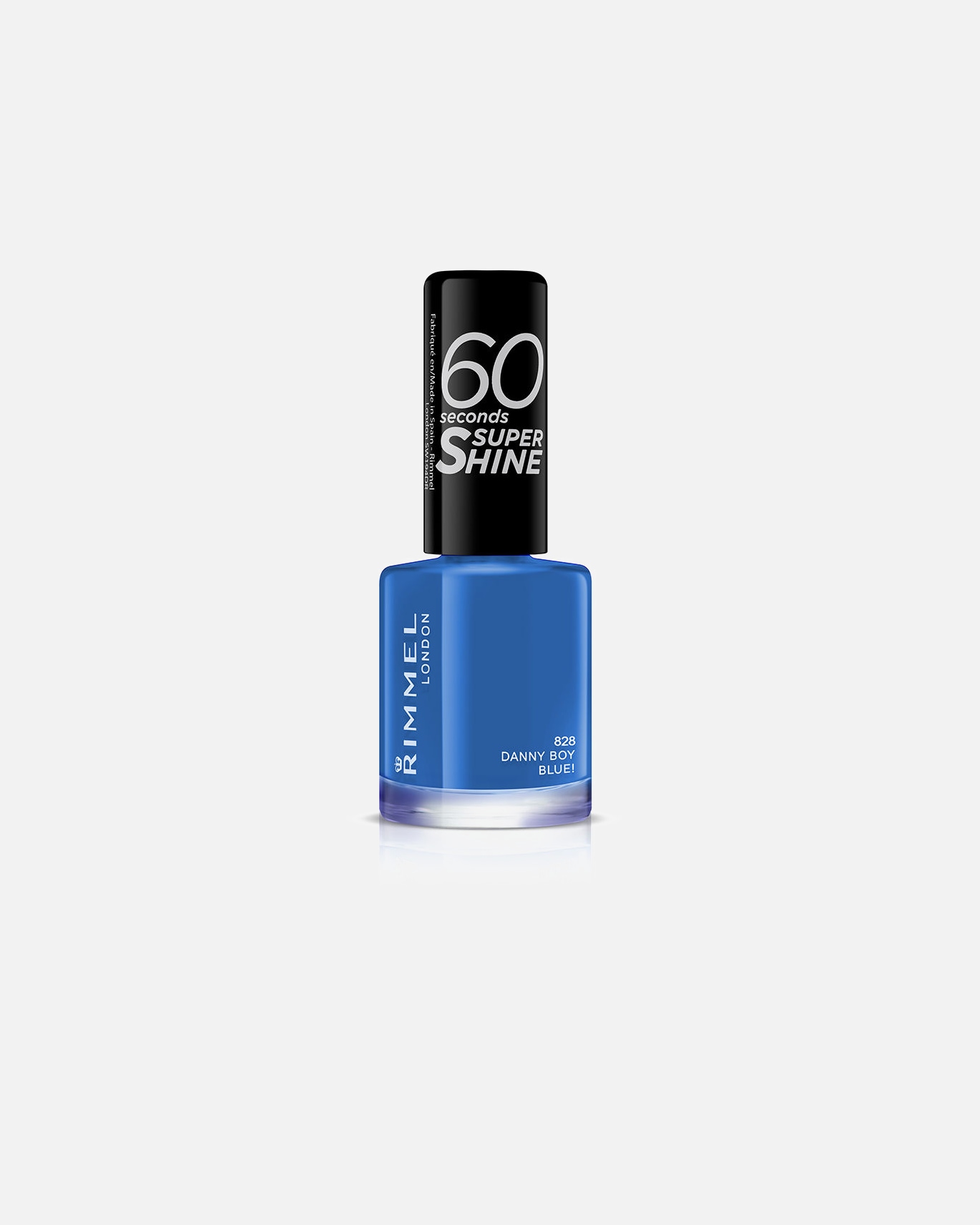 Nagellack für Unisex Rimmel London 60 SECONDS SUPER SHINE Nagellack 828-Danny Boy Blue