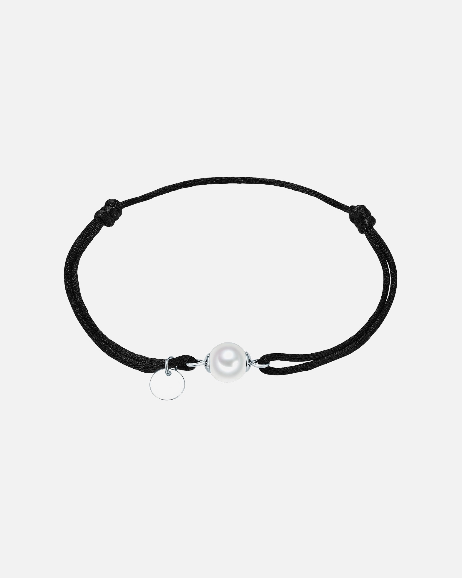 Armband für Weiblich Lulu & Jane Perlen-Armband Messing Muschelkernperle in Silber 1 Stück