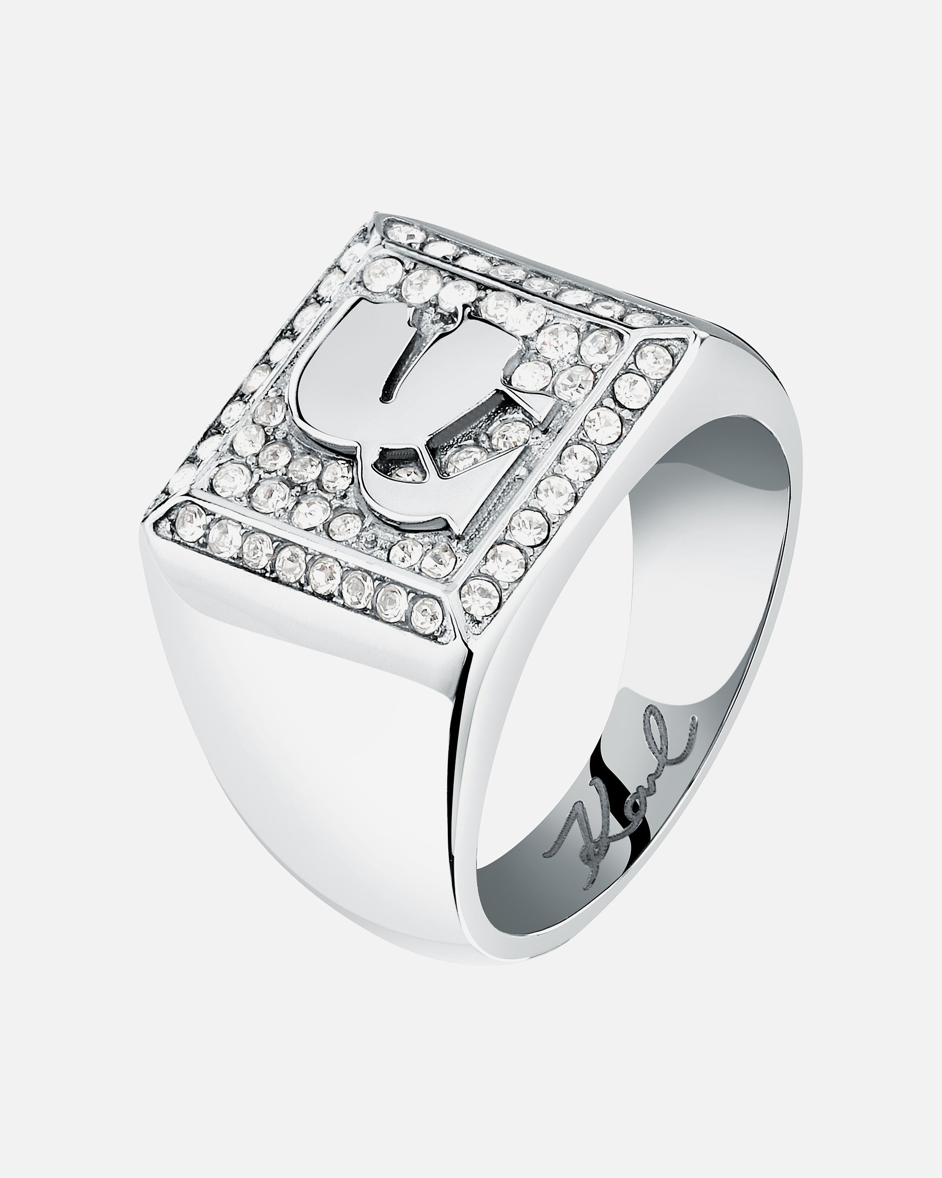 Ring für Weiblich Karl Lagerfeld Damenring Edelstahl 58