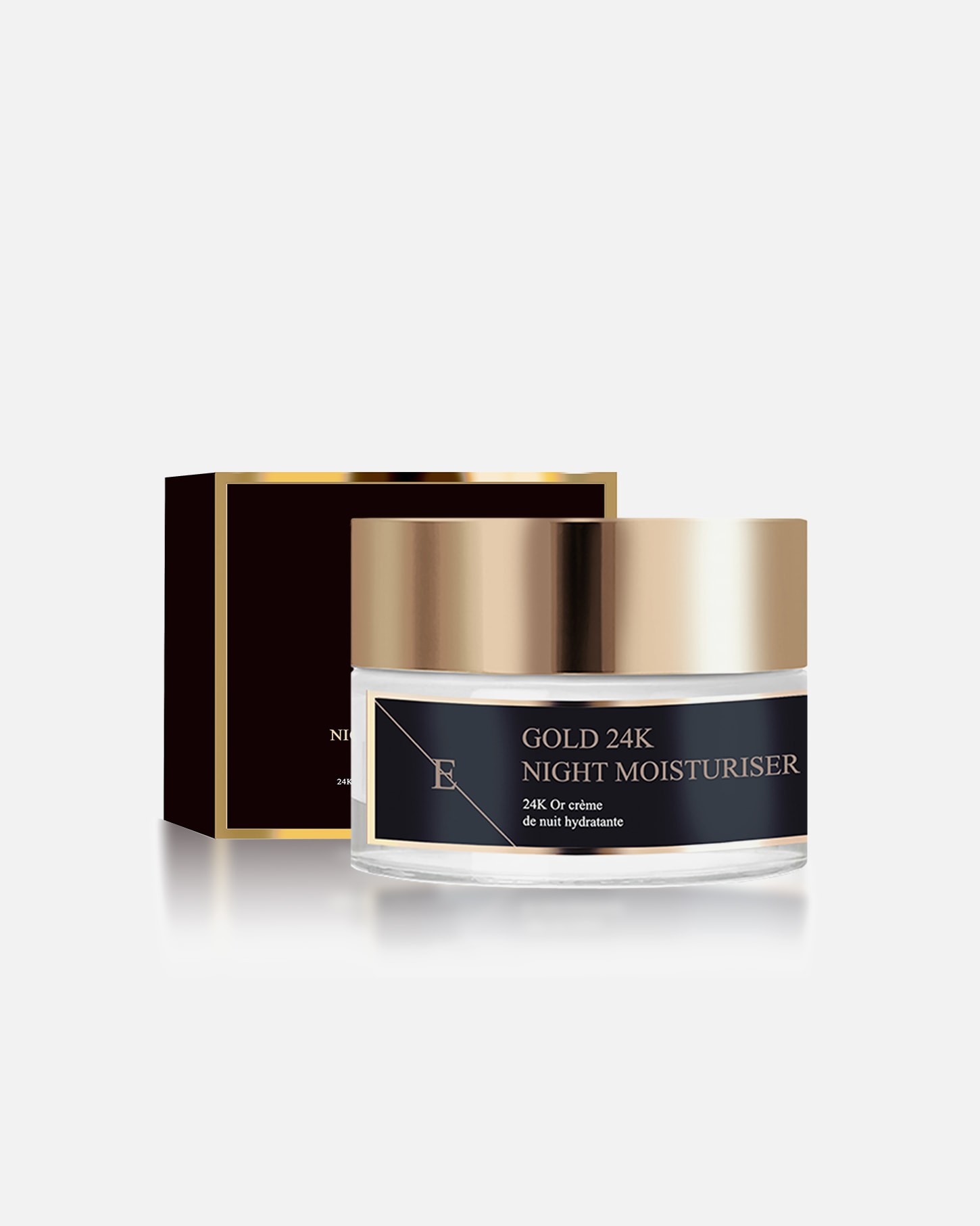 Nachtcreme für Weiblich ErthSkin London Anti-Falten-Nachtfeuchtigkeitscreme 24 Karat Gold 1 Stück