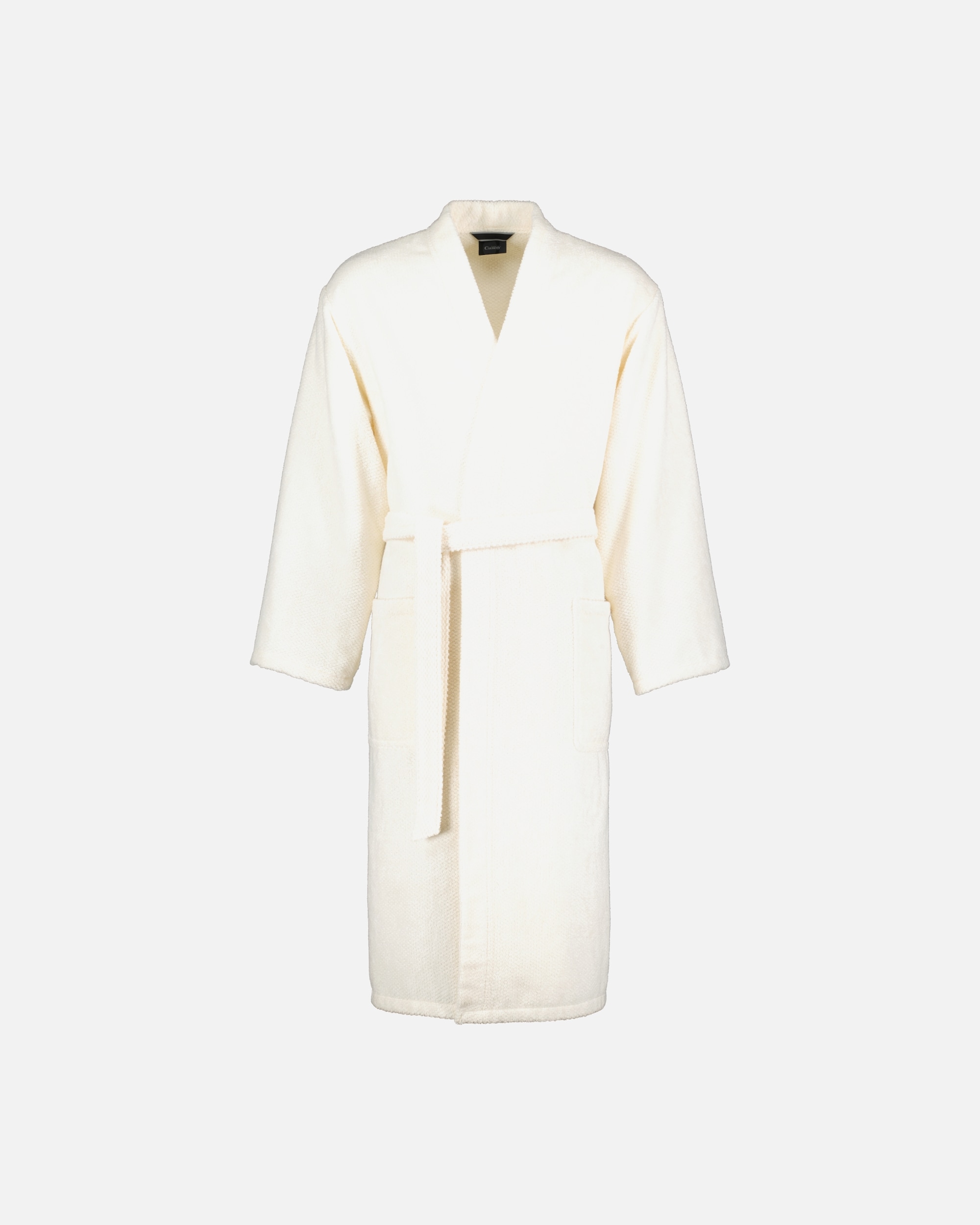 Bademantel für Männlich Cawö Cawö Bademäntel Herren Kimono Pure 5622 natur - 356 1 Stück