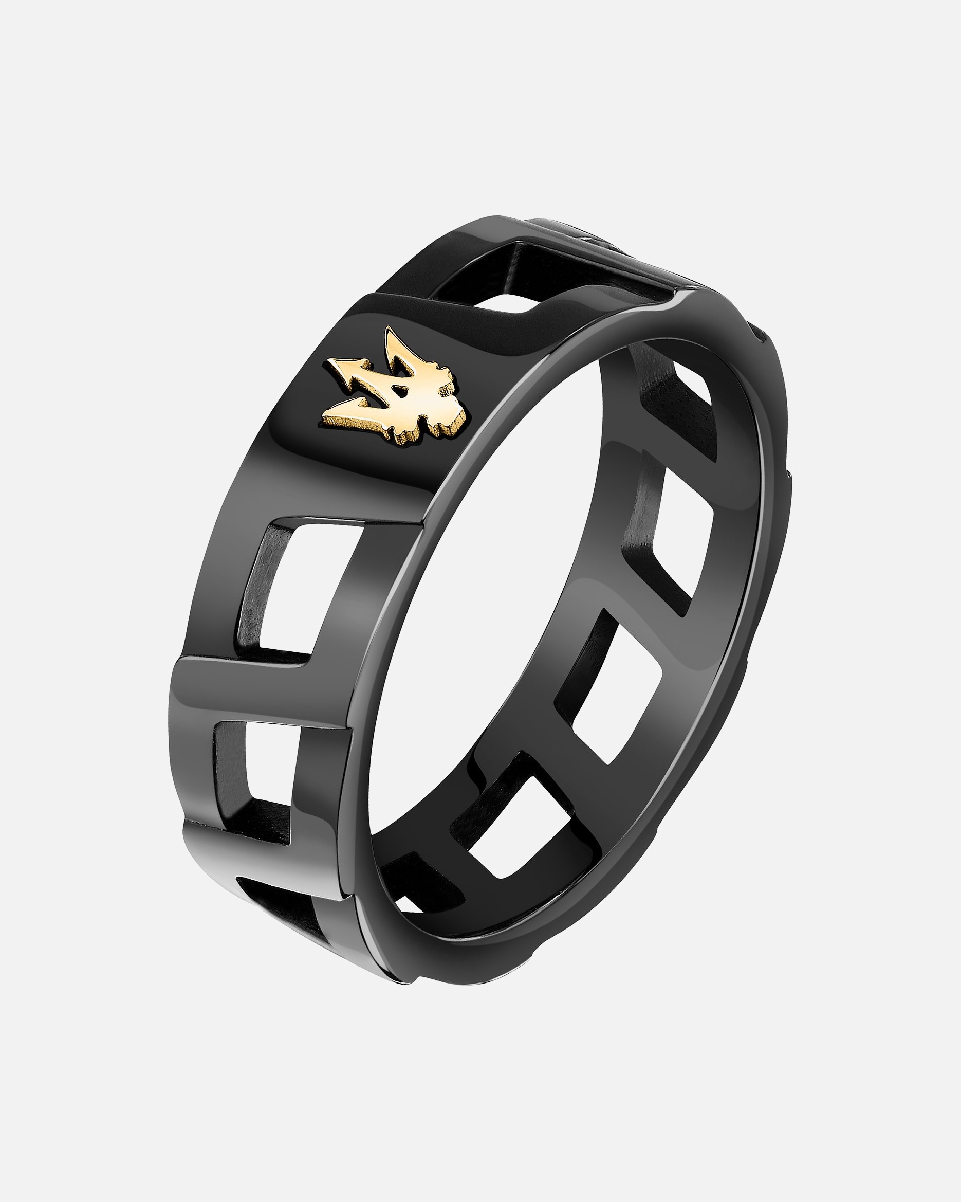 Ring für Männlich Maserati Herrenring Edelstahl 1 Stück