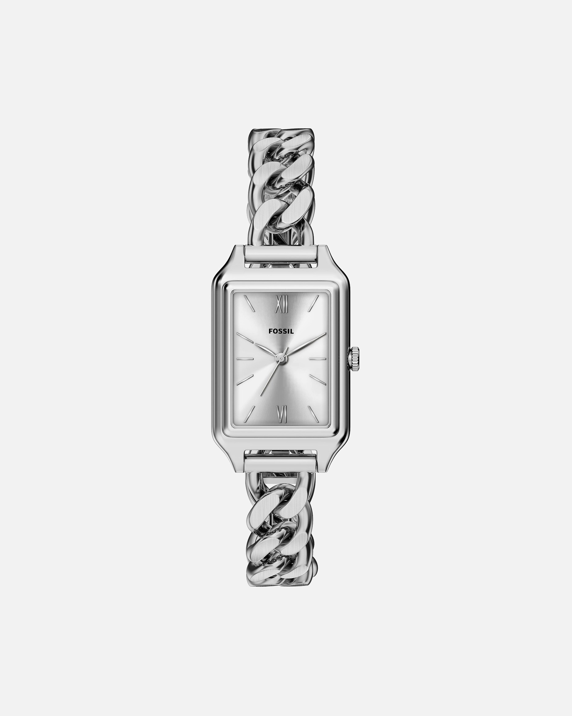 Uhr für Weiblich Fossil Damenuhr Edelstahl silber