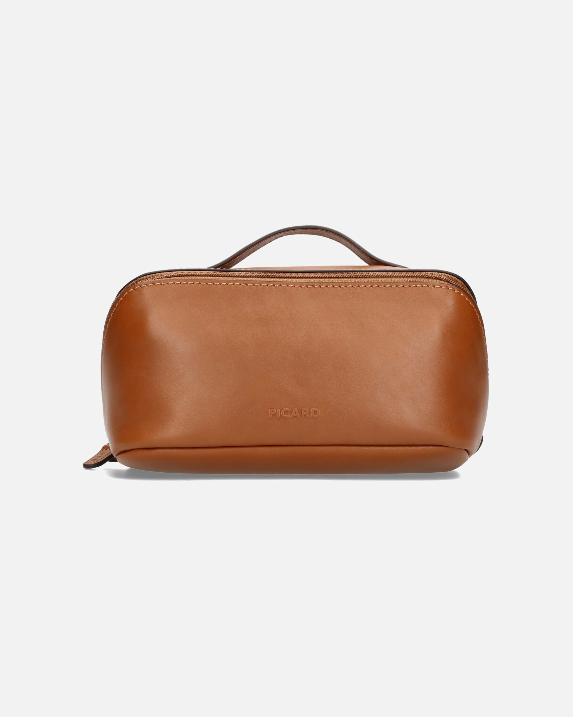 Kulturtasche für Unisex Picard Kulturbeutel Toscana Camel