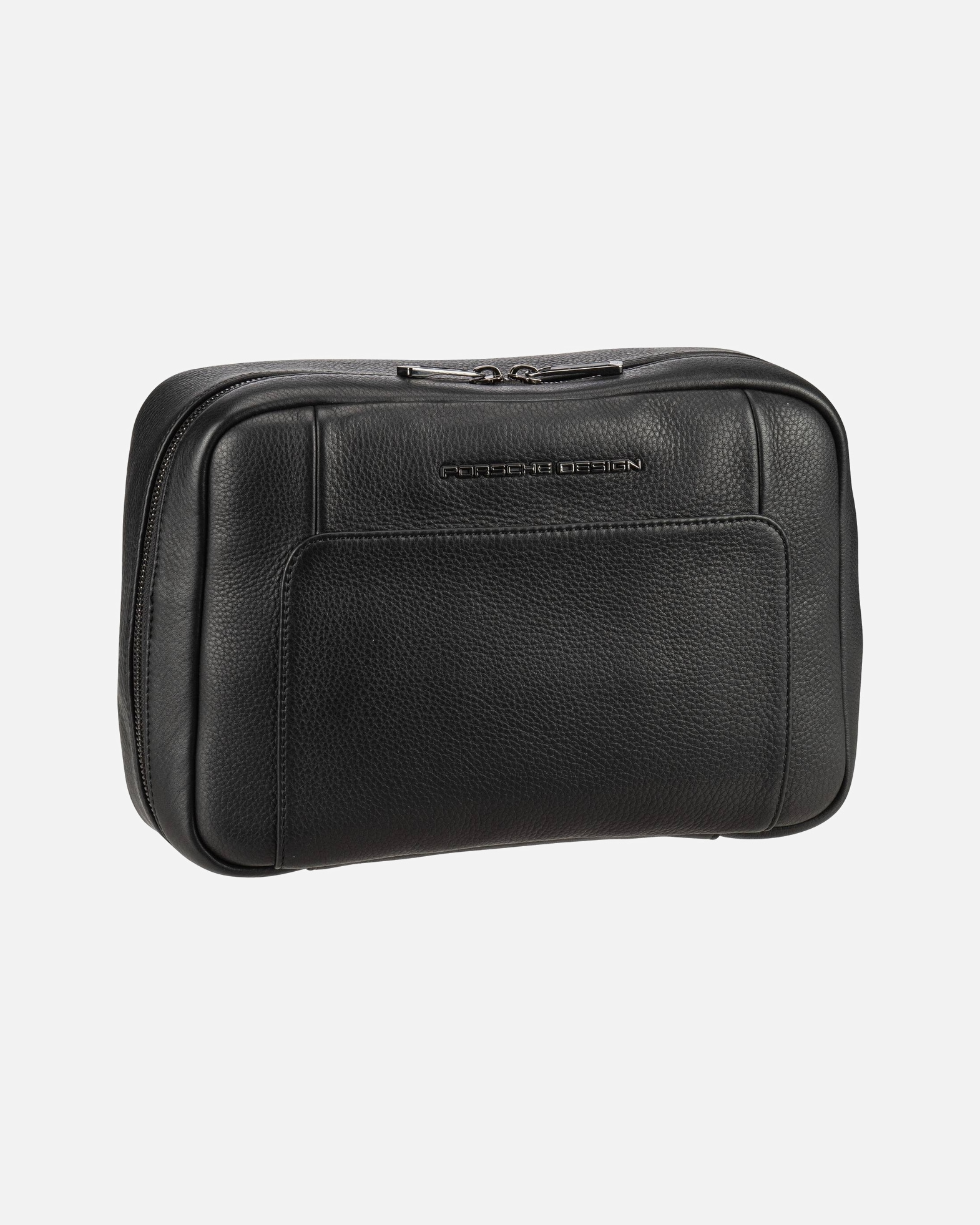Kulturtasche für Männlich Porsche Design Kulturbeutel Roadster Leather Washbag L Black