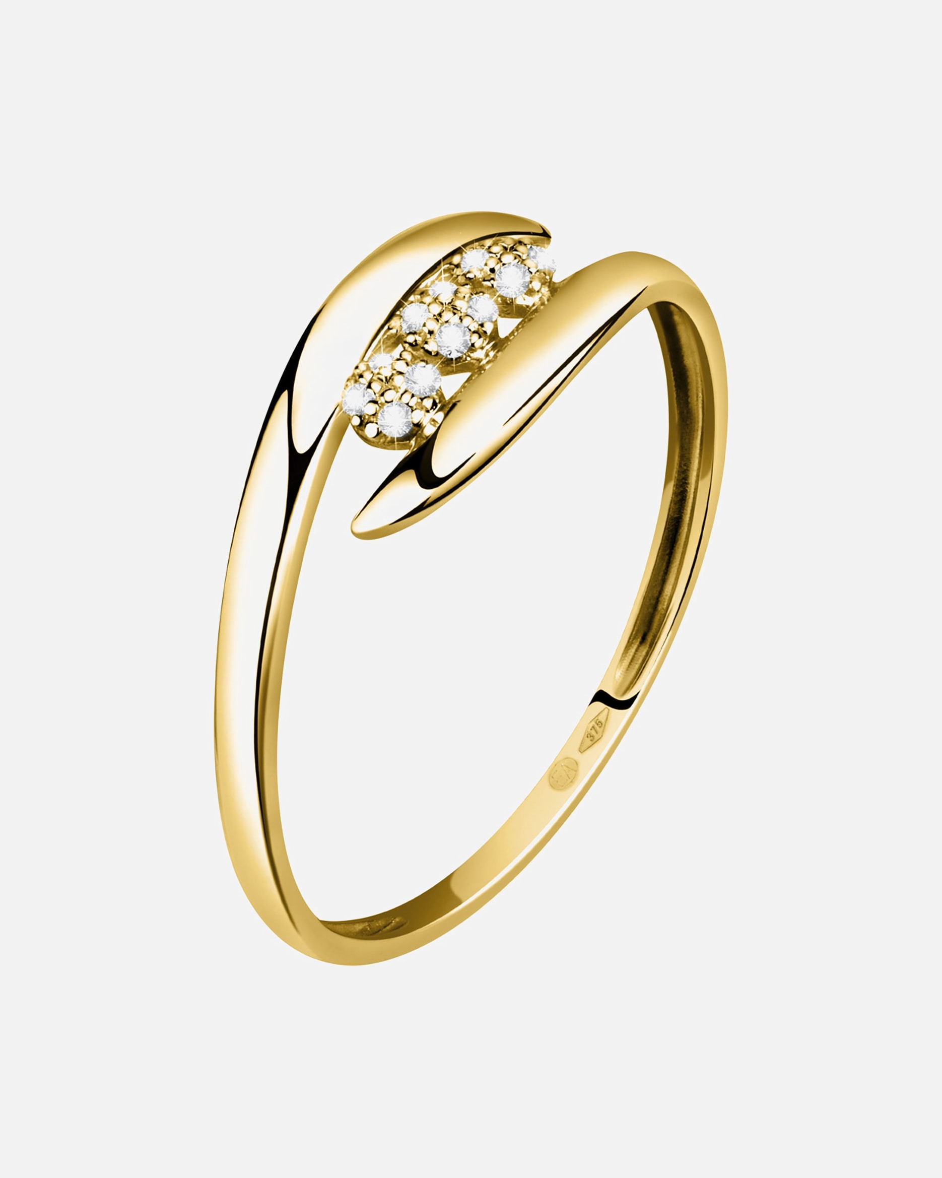 Ring für Weiblich CHRIST Damenring 375er Gelbgold 60