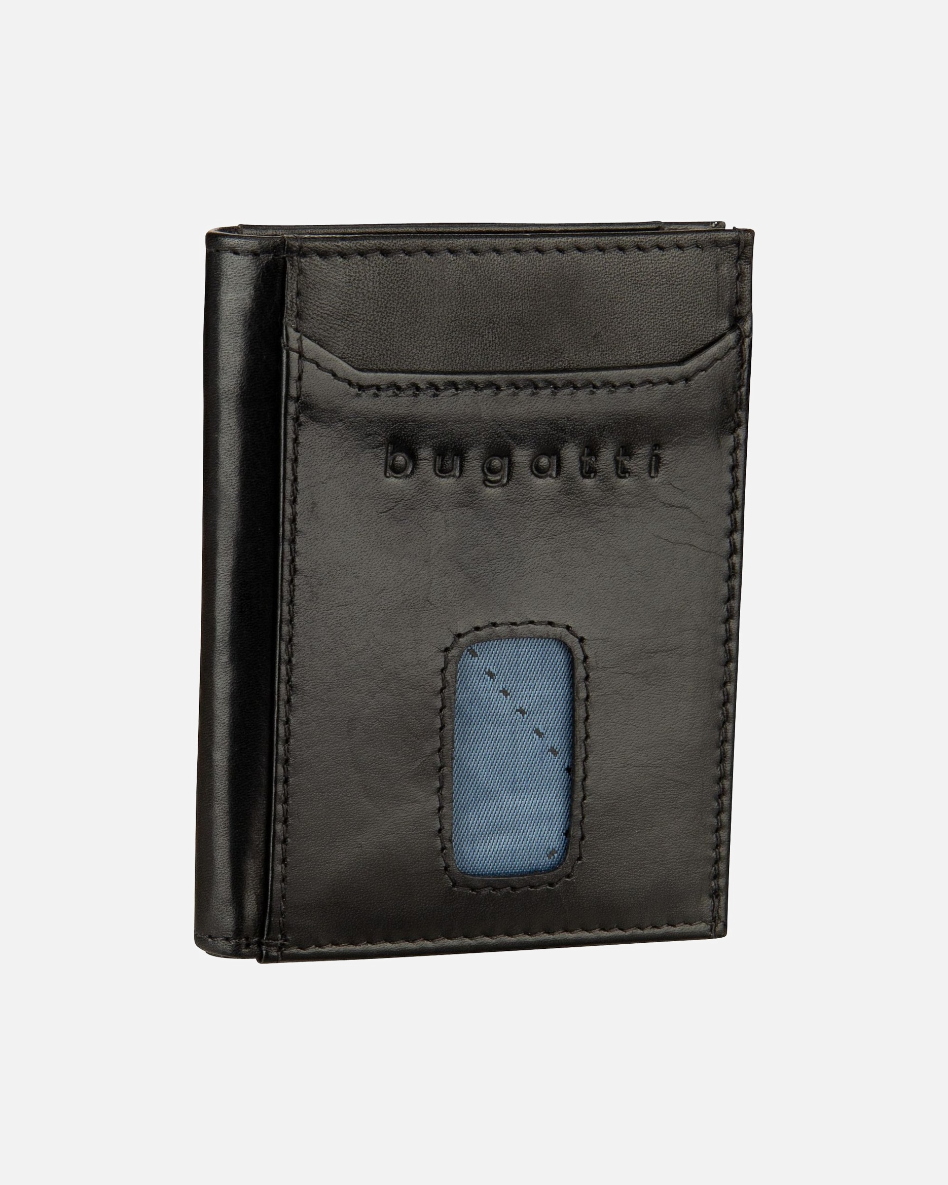 Portemonnaie für Männlich Geldbörse Secure Slim Mini Special 1480R Schwarz